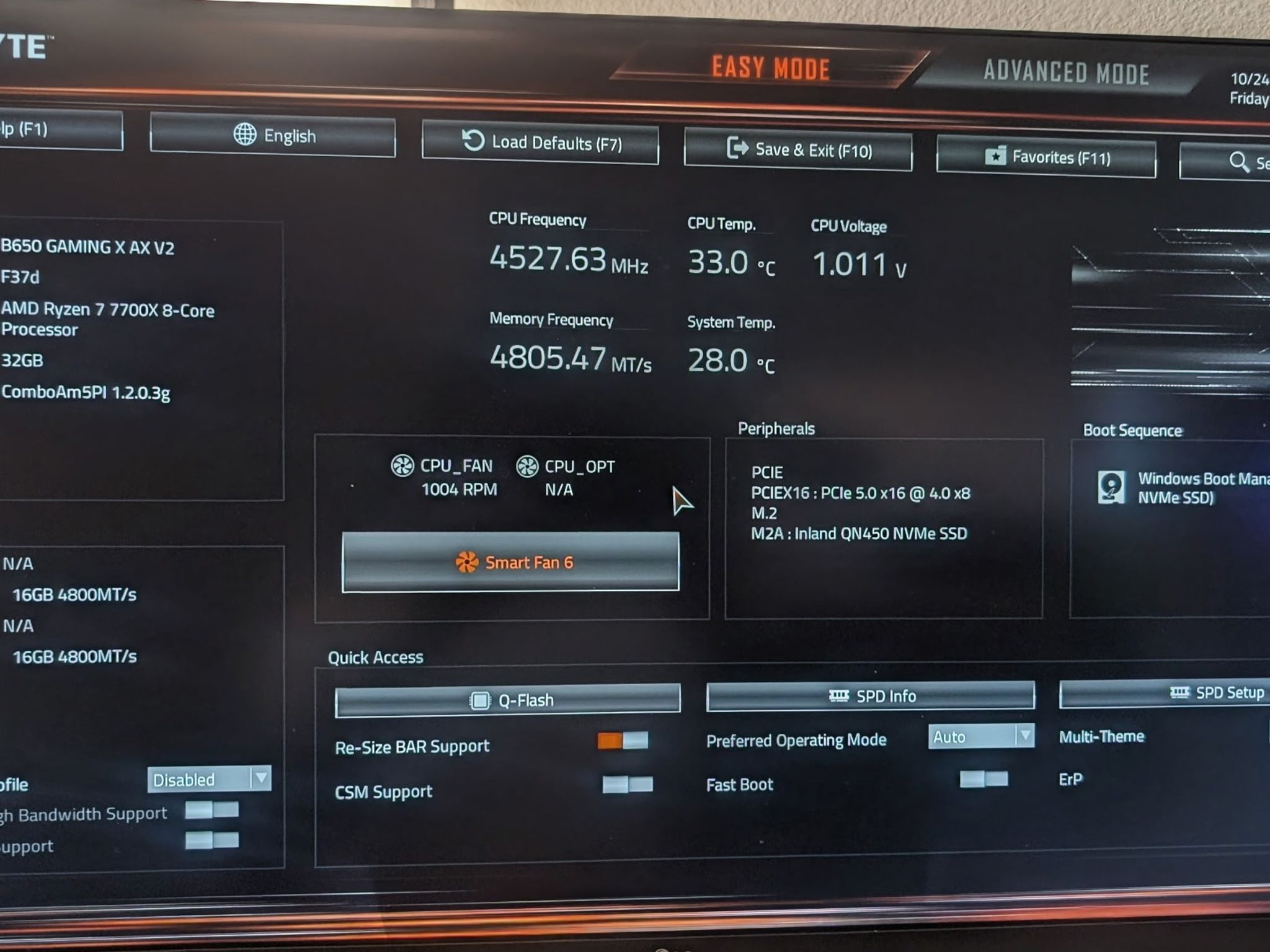 AMD Ryzen 7 7700X | RTX 5060Ti 16GB | 32GB DDR5 | 1TB NVMe SSD | Wifi | Windows 11 | Gaming PC