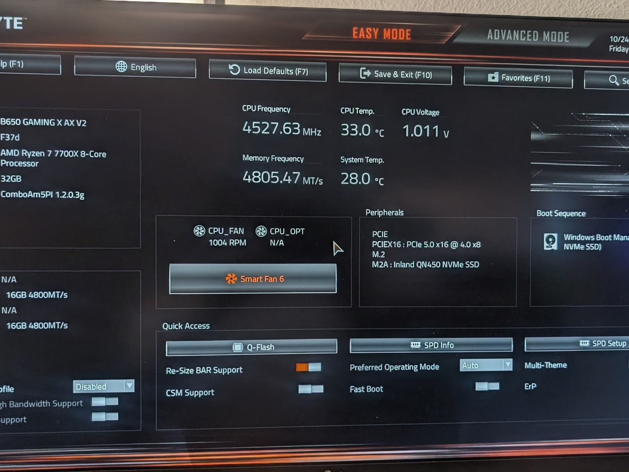 AMD Ryzen 7 7700X | RTX 5060 Ti 16GB | 32GB DDR5 | 1TB NVMe SSD | Wifi | Windows 11 | Gaming PC