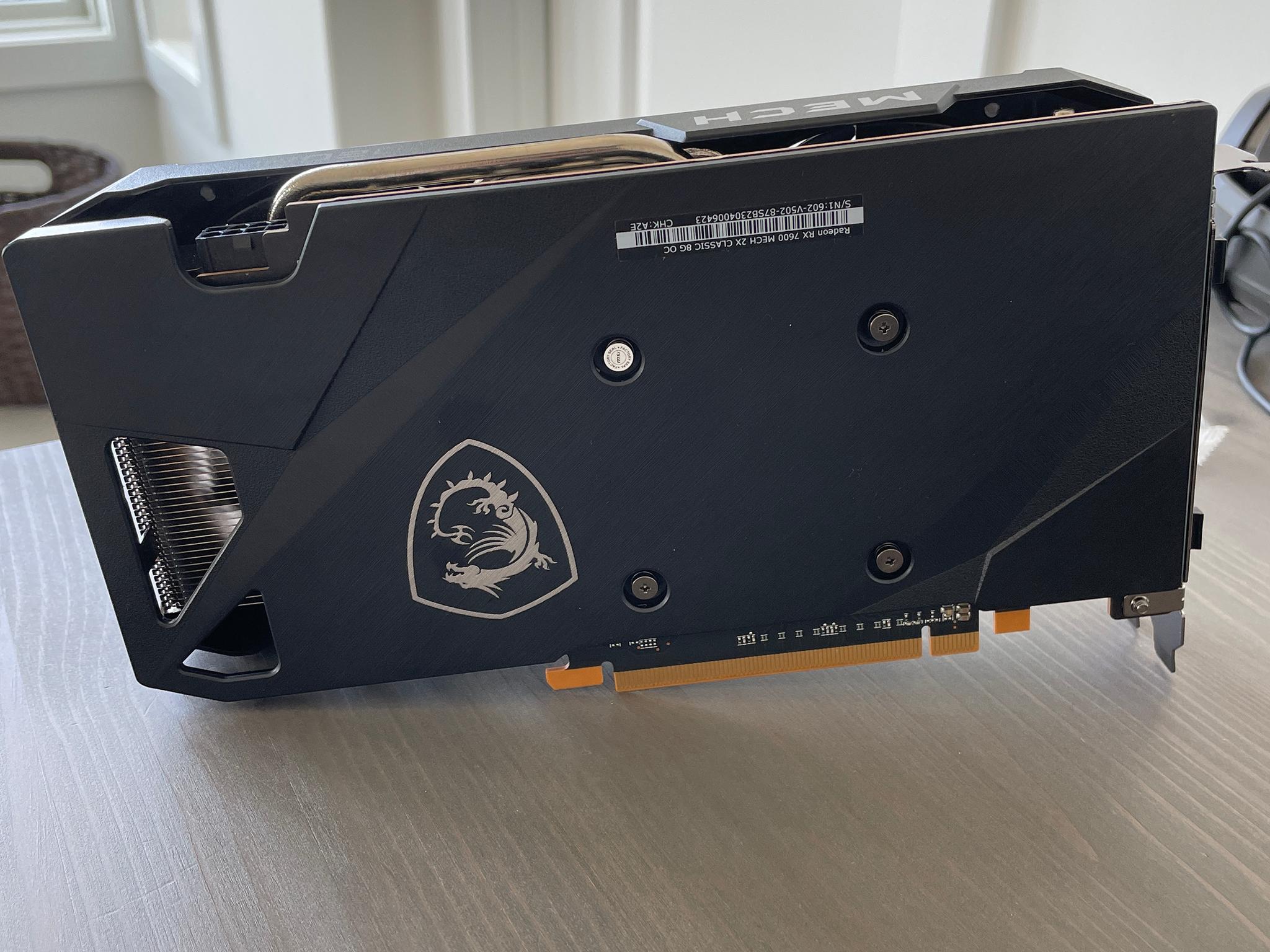 Radeon RX 7600 8 GB VRAM | MSI MECH 2X CLASSIC OC
