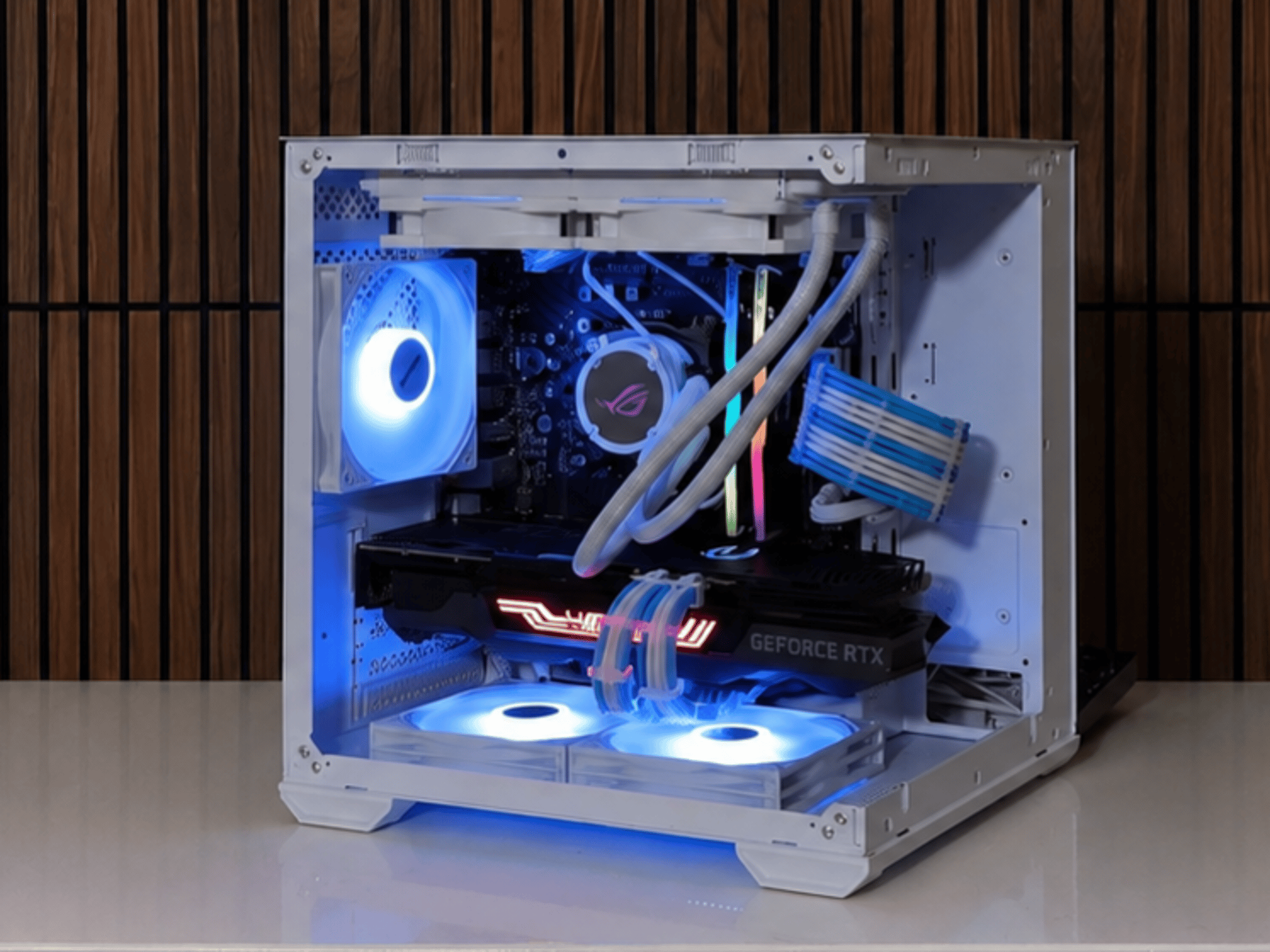 White gaming Pc | RTX 3080 10GB | 12600K | DDR4/5 |32GB RAM | 1TB | Windows 11 |