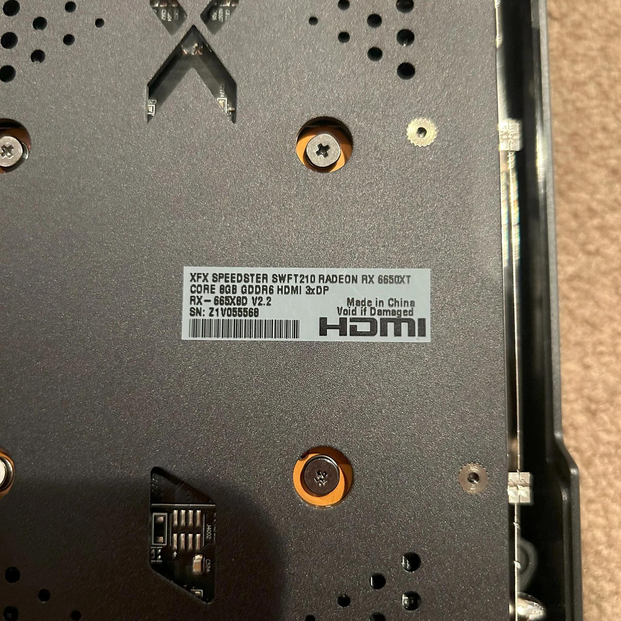 Swift RX 6650 XT