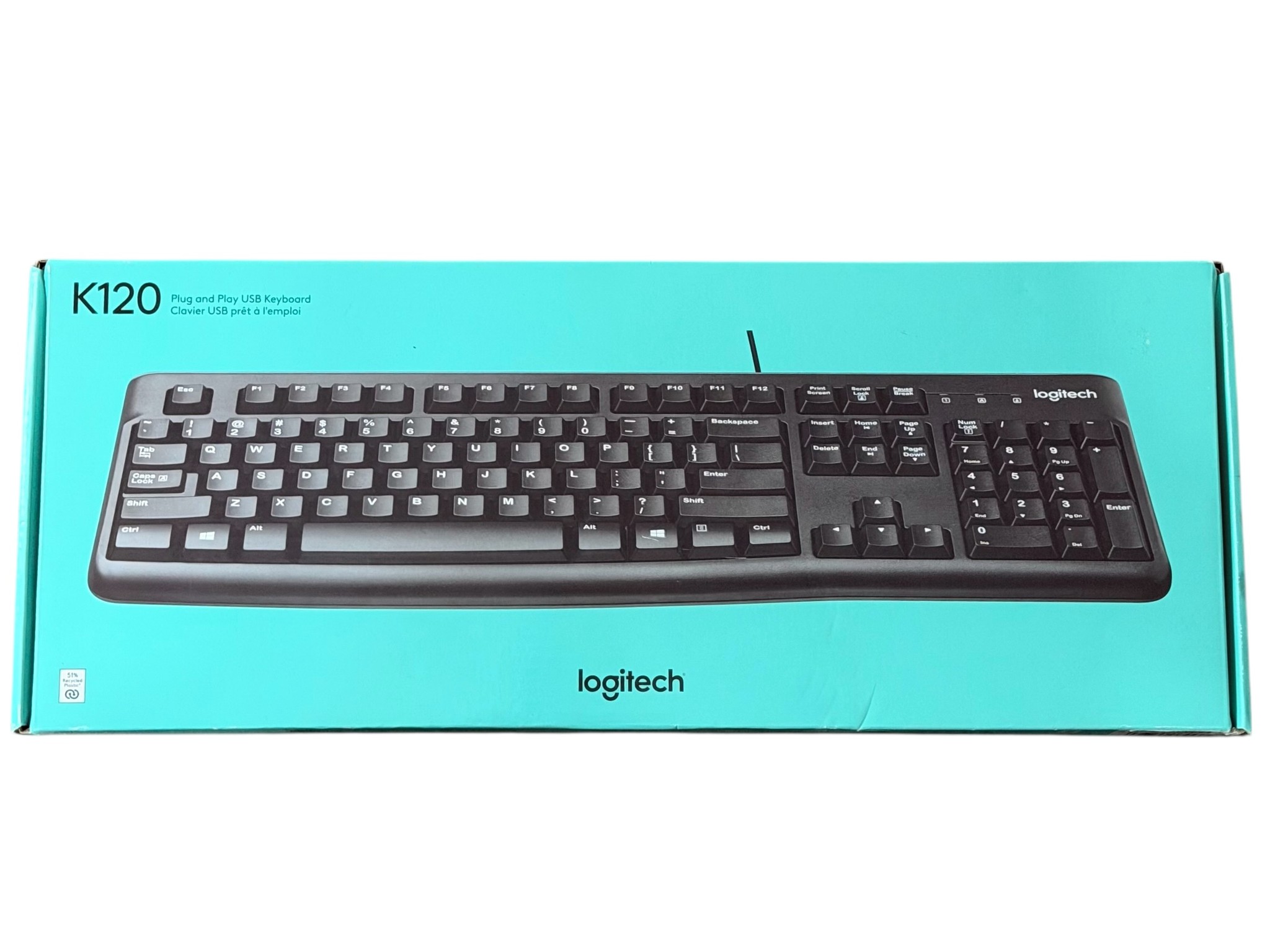 Logitech K120 Wired USB Keyboard