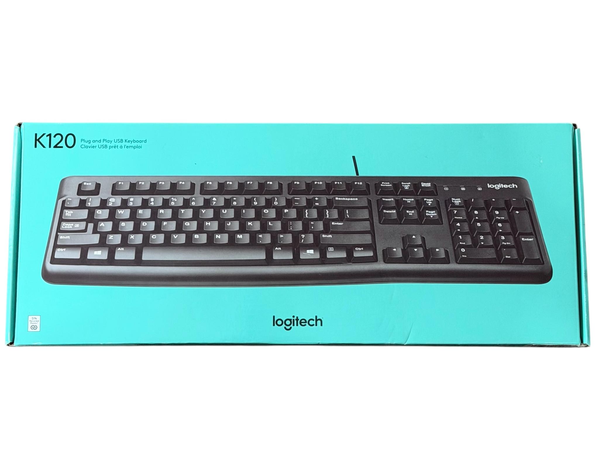 Logitech K120 Wired USB Keyboard