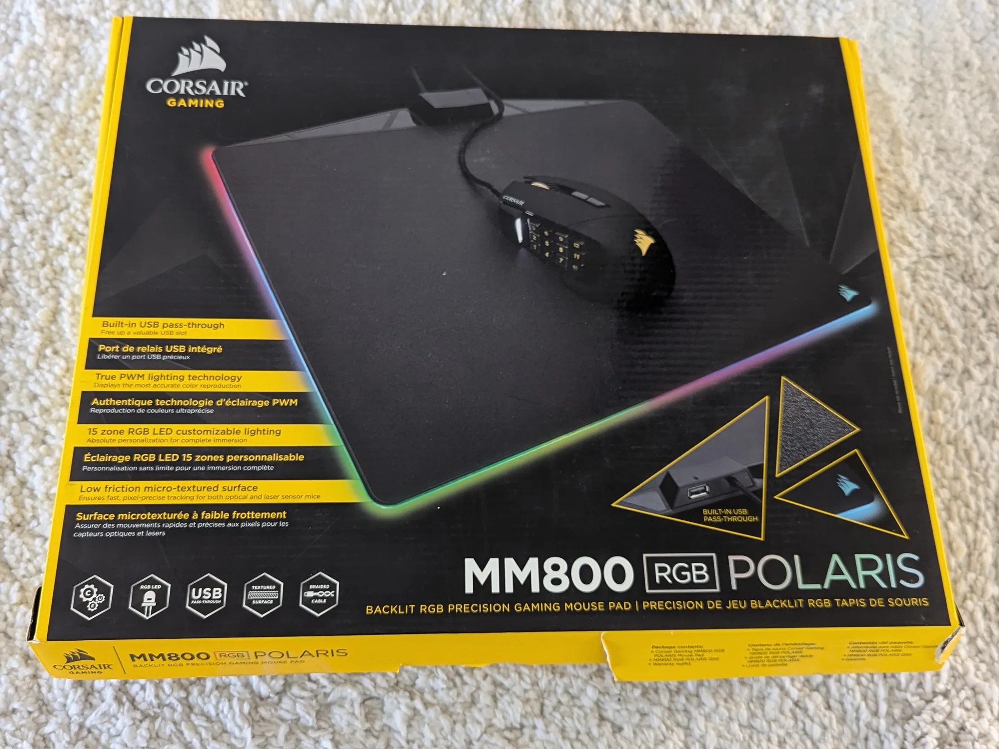Corsair MM800 Polaris RGB Mouse Pad