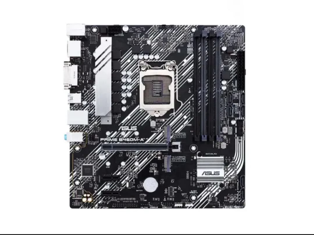 I5-10400F ASUS PRIME B460M-A 16 GB Ram 500GB SSD Combo USED
