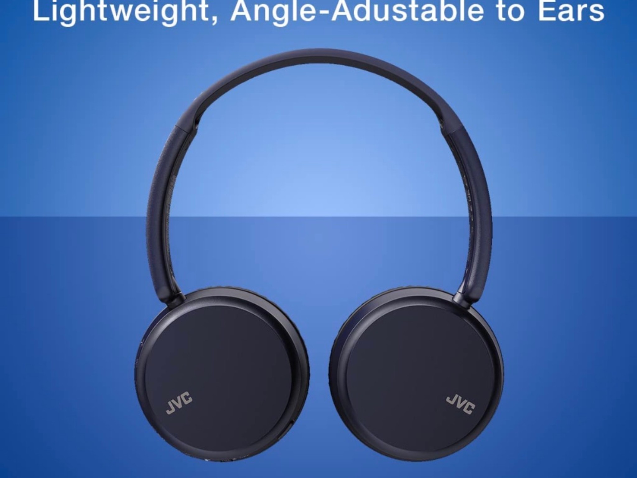 JVC Deep Base Headphones On Ear Wireless Bluetooth HAS36WB