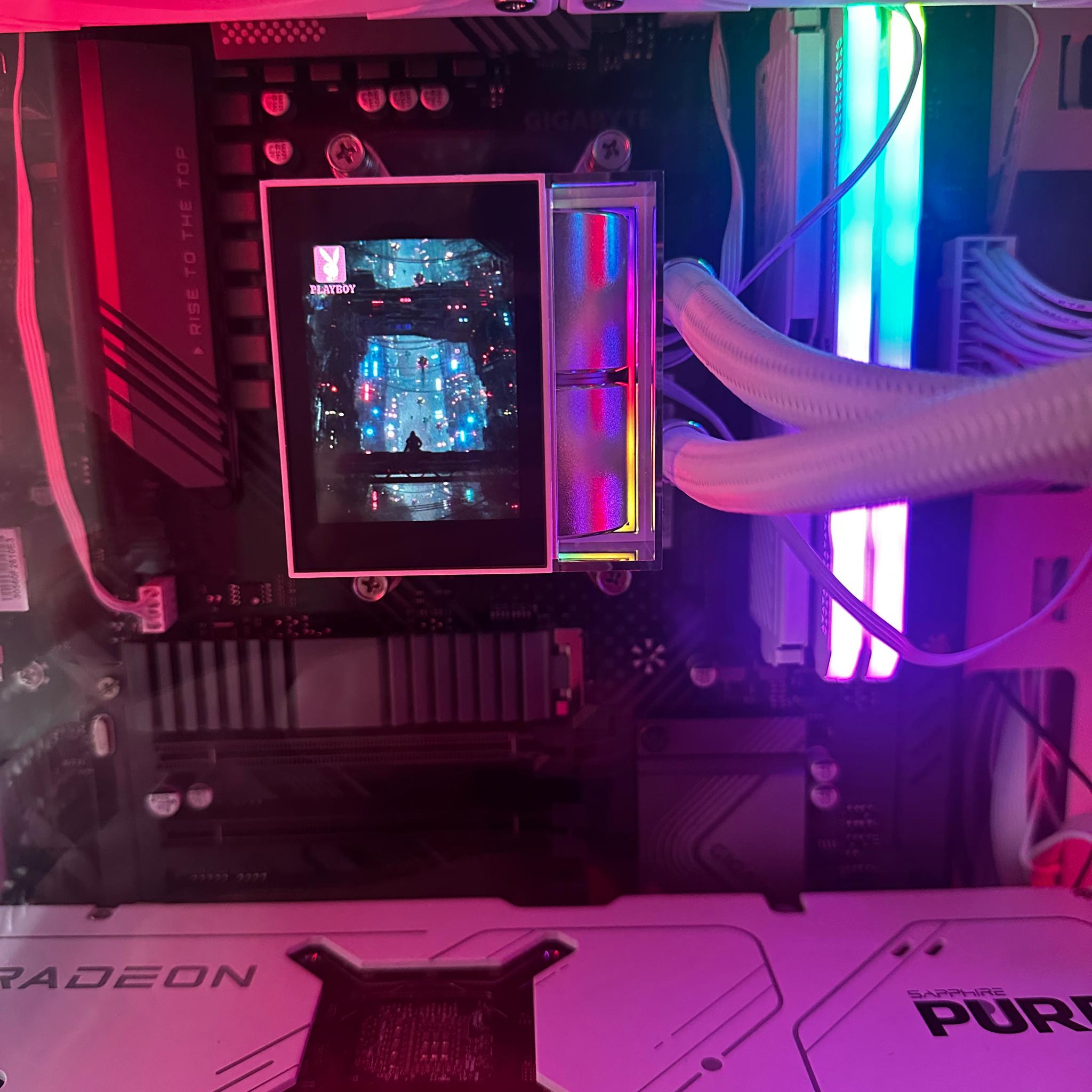 4K ALL WHITE GAMING PC ( CUSTOM BUILD )