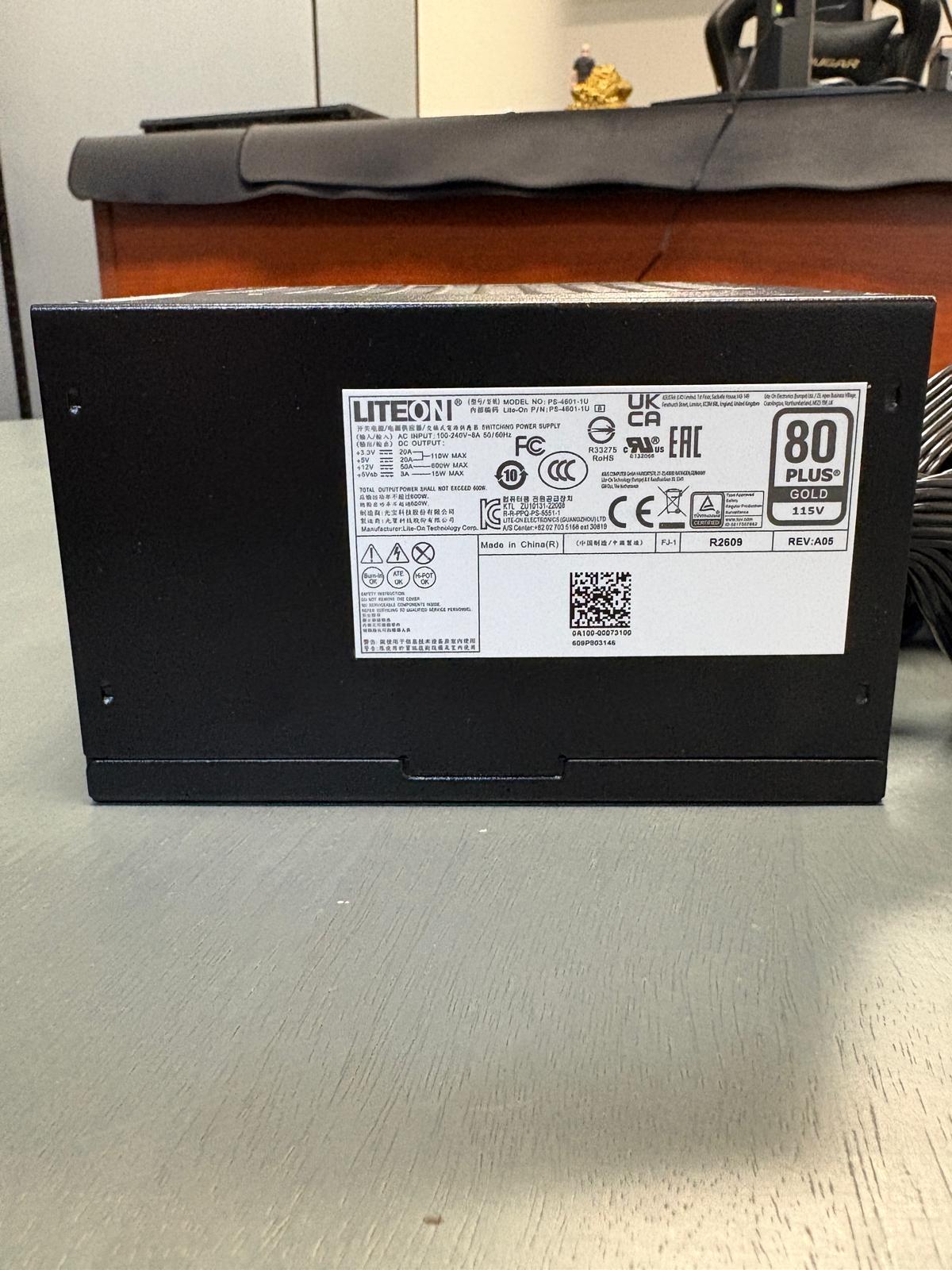 New Open Box-LITEON 600W Power Supply