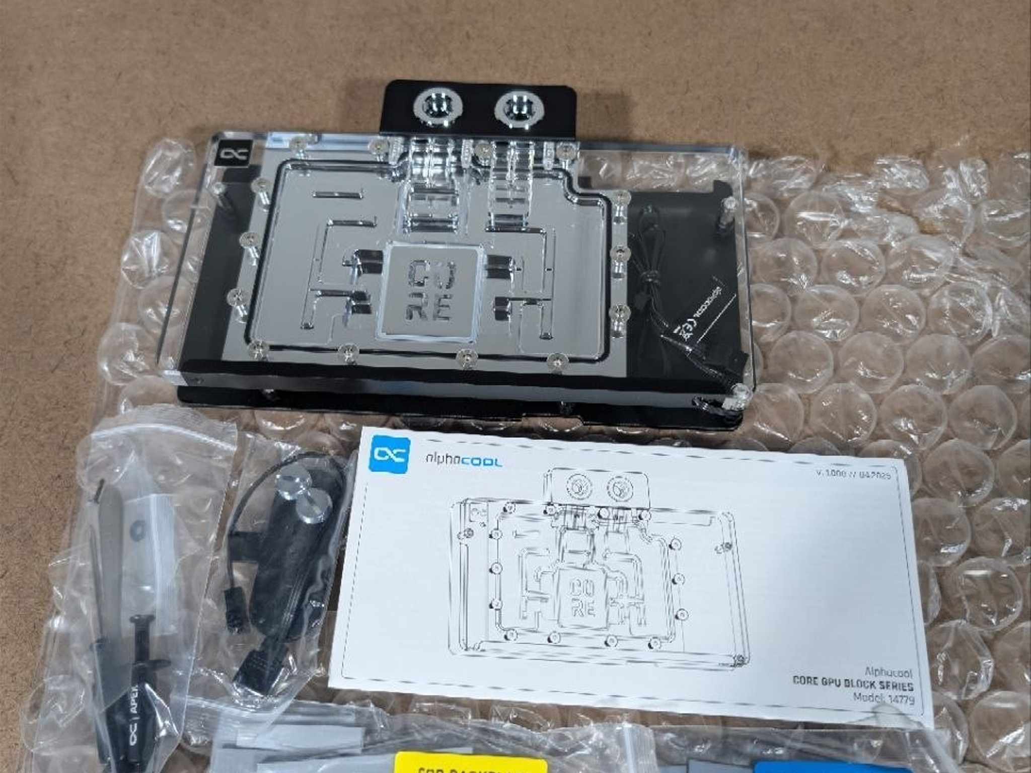 Alphacool Core RX 9070 XT TUF + Prime with Backplate (14779)