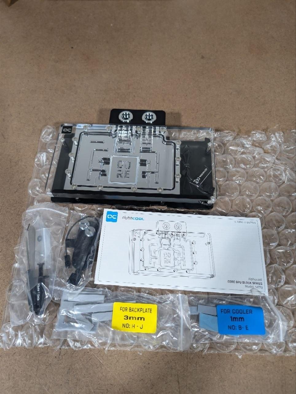 Alphacool Core RX 9070 XT TUF + Prime with Backplate (14779)