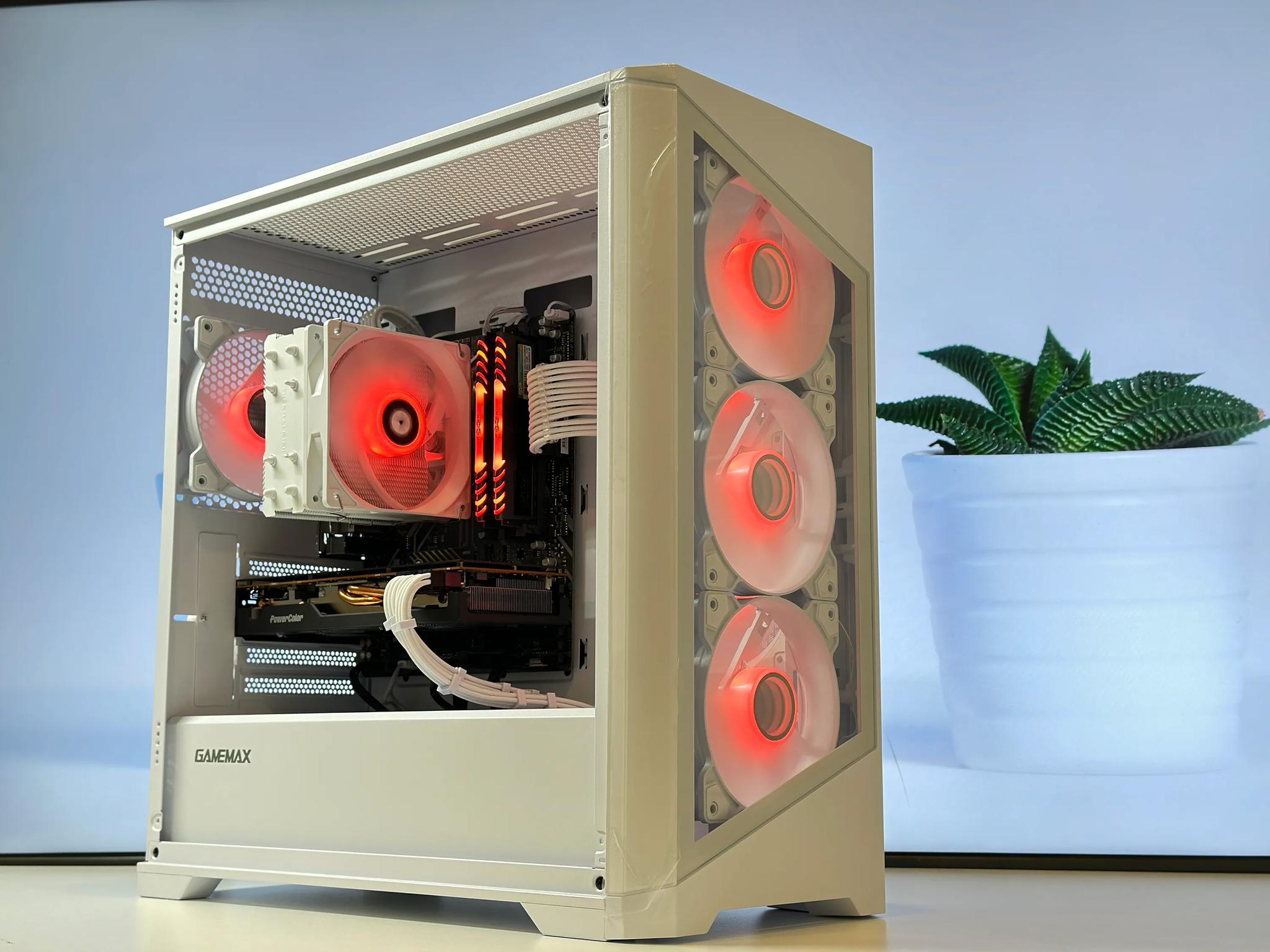 1440P👑 AMD RX 6700 XT 12GB🌨️AMD Ryzen 5 5600 6Core🌨️32GB DDR4🌨️ 1TB SSD NVME