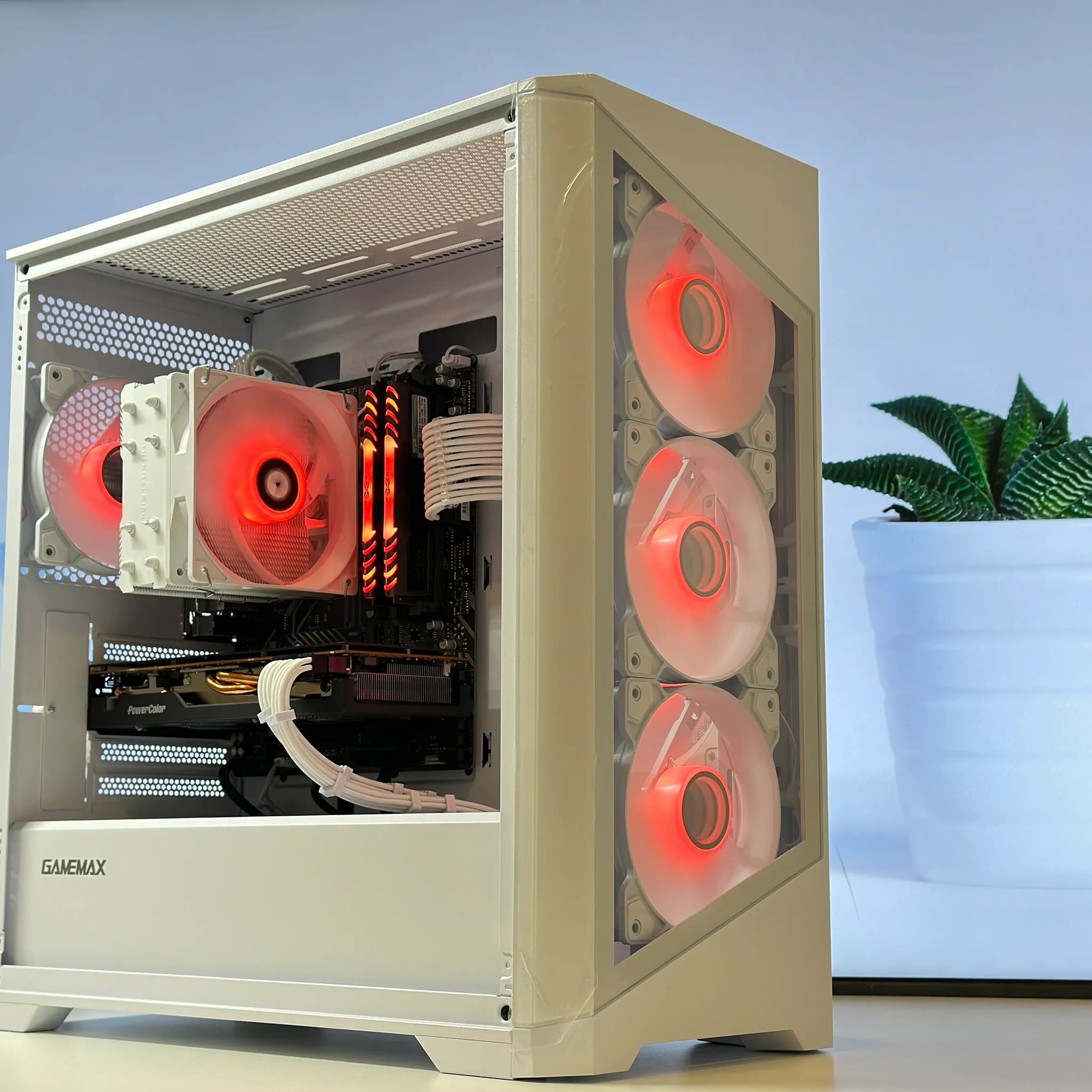 1440P👑 AMD RX 6700 XT 12GB🌨️AMD Ryzen 5 5600 6Core🌨️32GB DDR4🌨️ 1TB SSD NVME