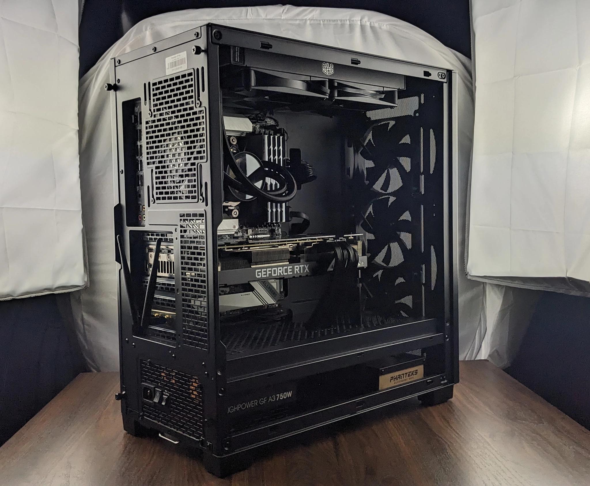 RTX 3080 Ryzen 9 5900X, 4x8GB 3600mhz, 500GB Gen 4 NVMe, 1TB NVMe. Gaming, Editing, and Streaming PC