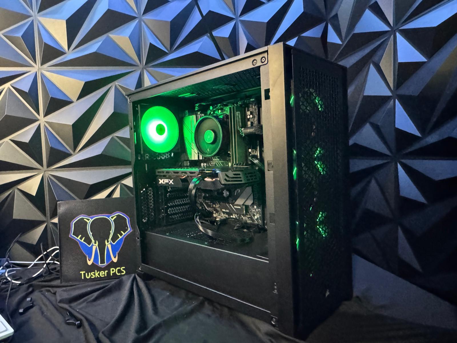 💸 The Budget Baddie 🖤🔥| Ryzen 5 3600 | RX 580 8GB  | 24 GB DDR4| 1.25 TB SSD