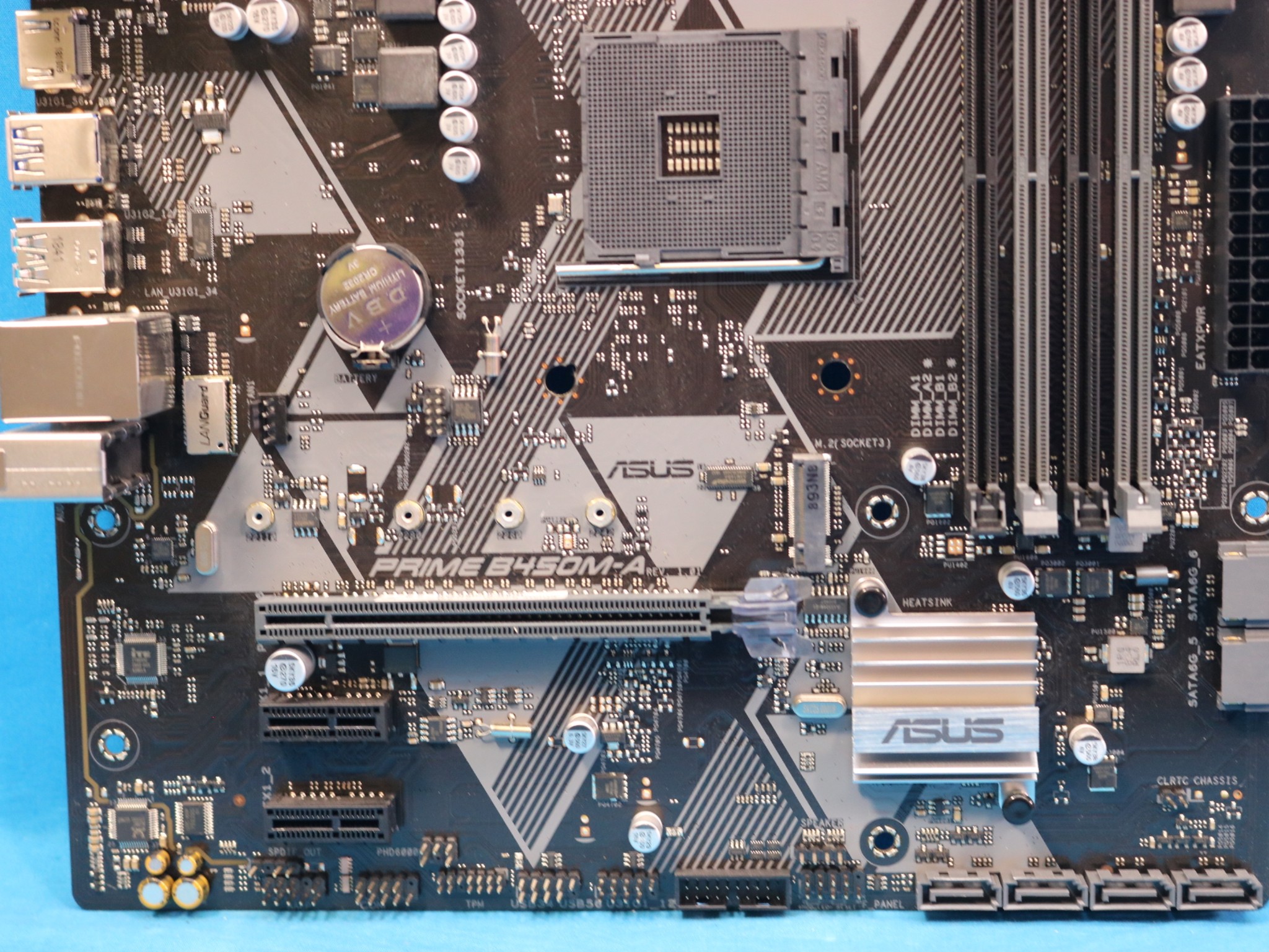 *Newest BIOS* ASUS Prime B450M-A AMD Socket AM4 DDR4 MicroATX Motherboard No I/O - 4096334505