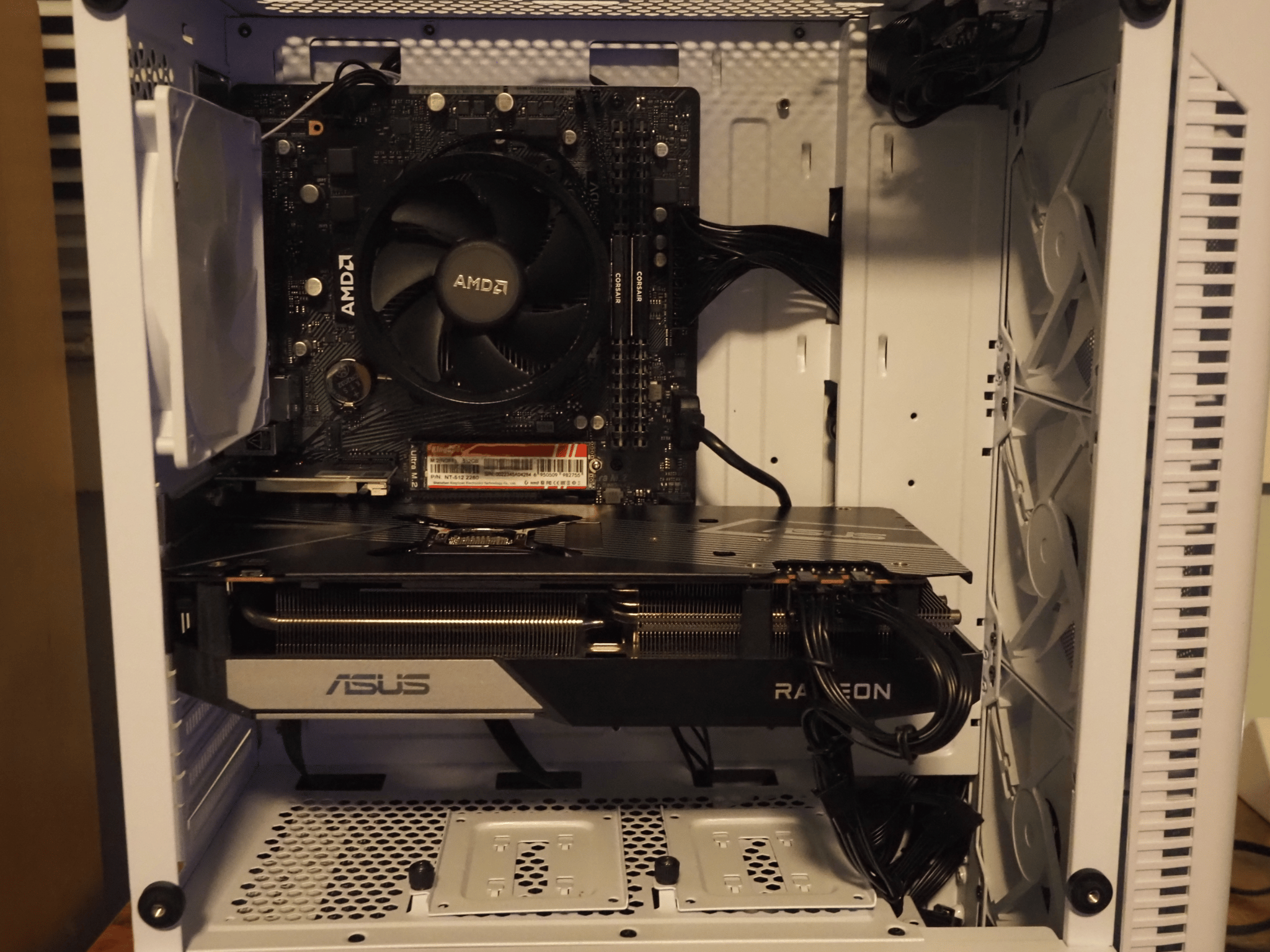 🔥 White RX 6700 XT Gaming PC | Ryzen 5 5500 | High FPS Fortnite / Warzone | 1440p Ready