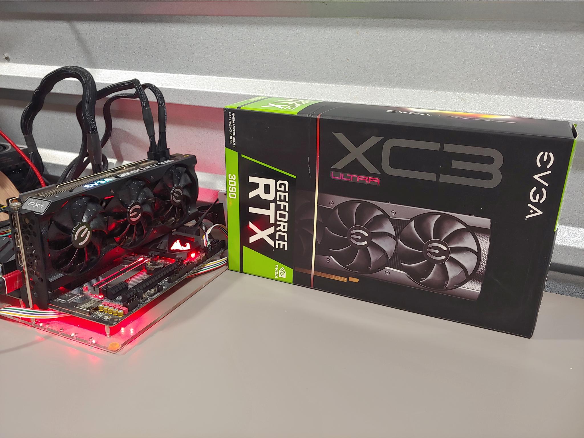 EVGA GeForce RTX 3090 XC3 Ultra 24GB GDDR6X – Tested – Original Box