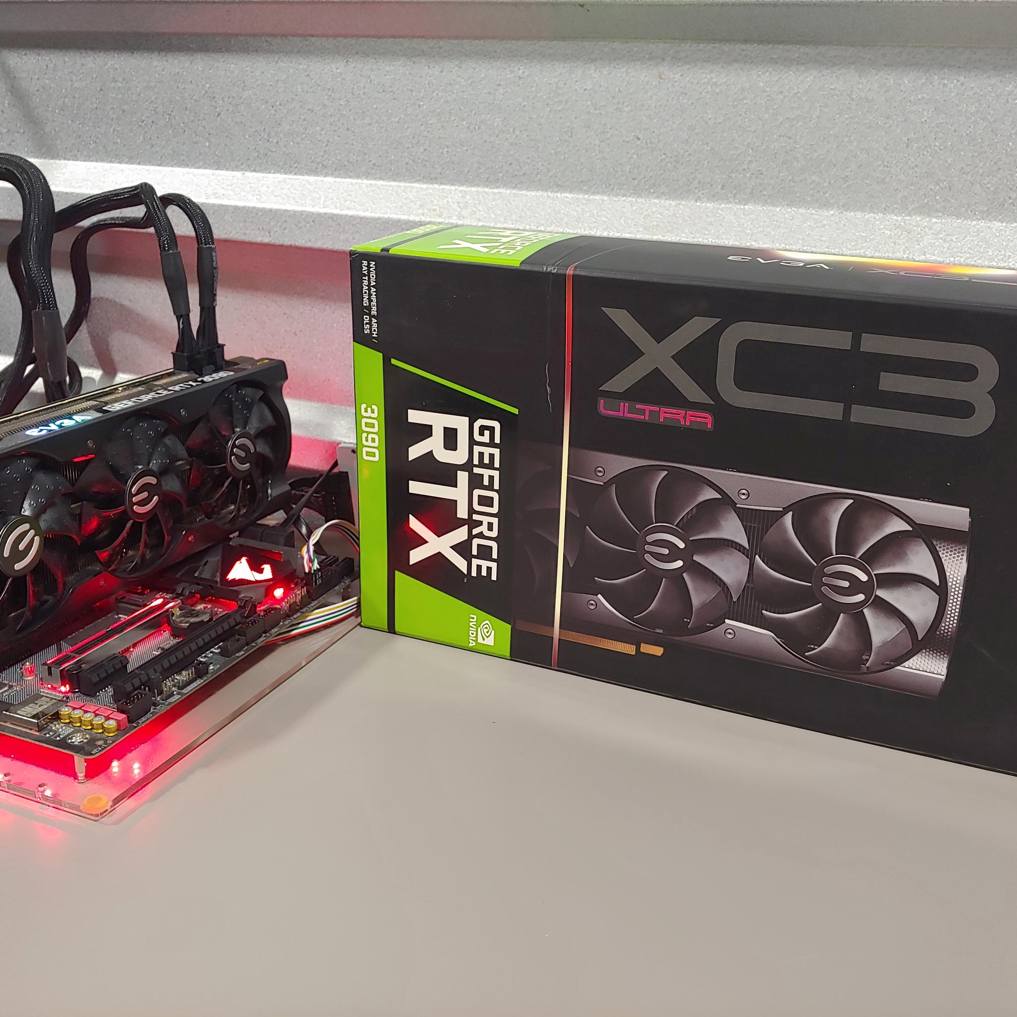 EVGA GeForce RTX 3090 XC3 Ultra 24GB GDDR6X – Tested – Original Box