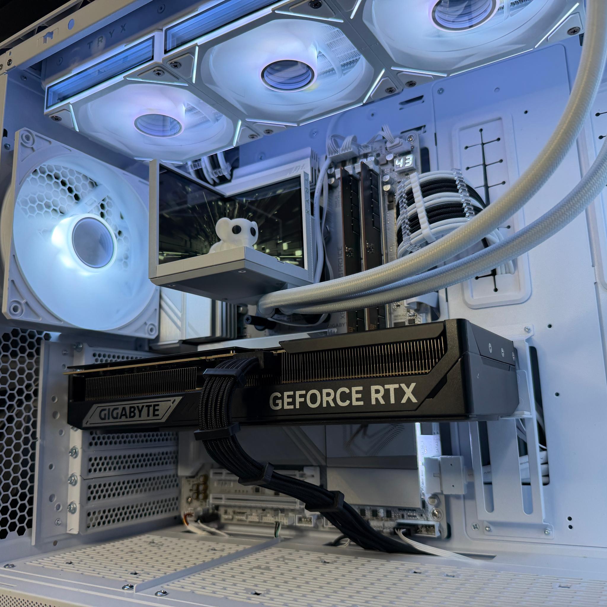 🐘❄️ IVORY TUSK ❄️🐘Ryzen 7 9850X3D| RTX 5080| 64 GB DDR5| 4.75TB NVMe| 1000W Platinum PSU