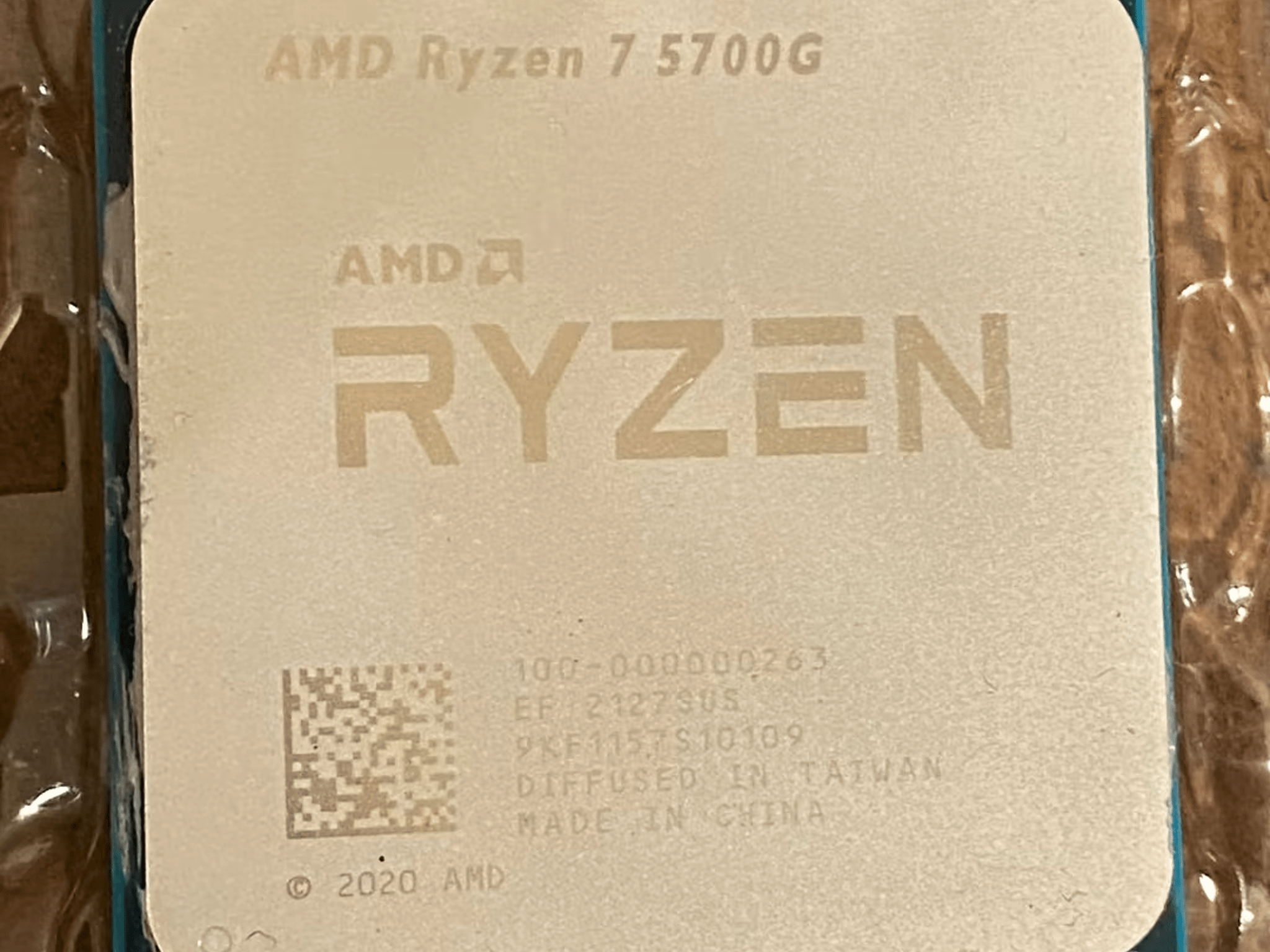 AMD Ryzen 7 5700G, 8-Core APU 4.6GHz - Socket AM4