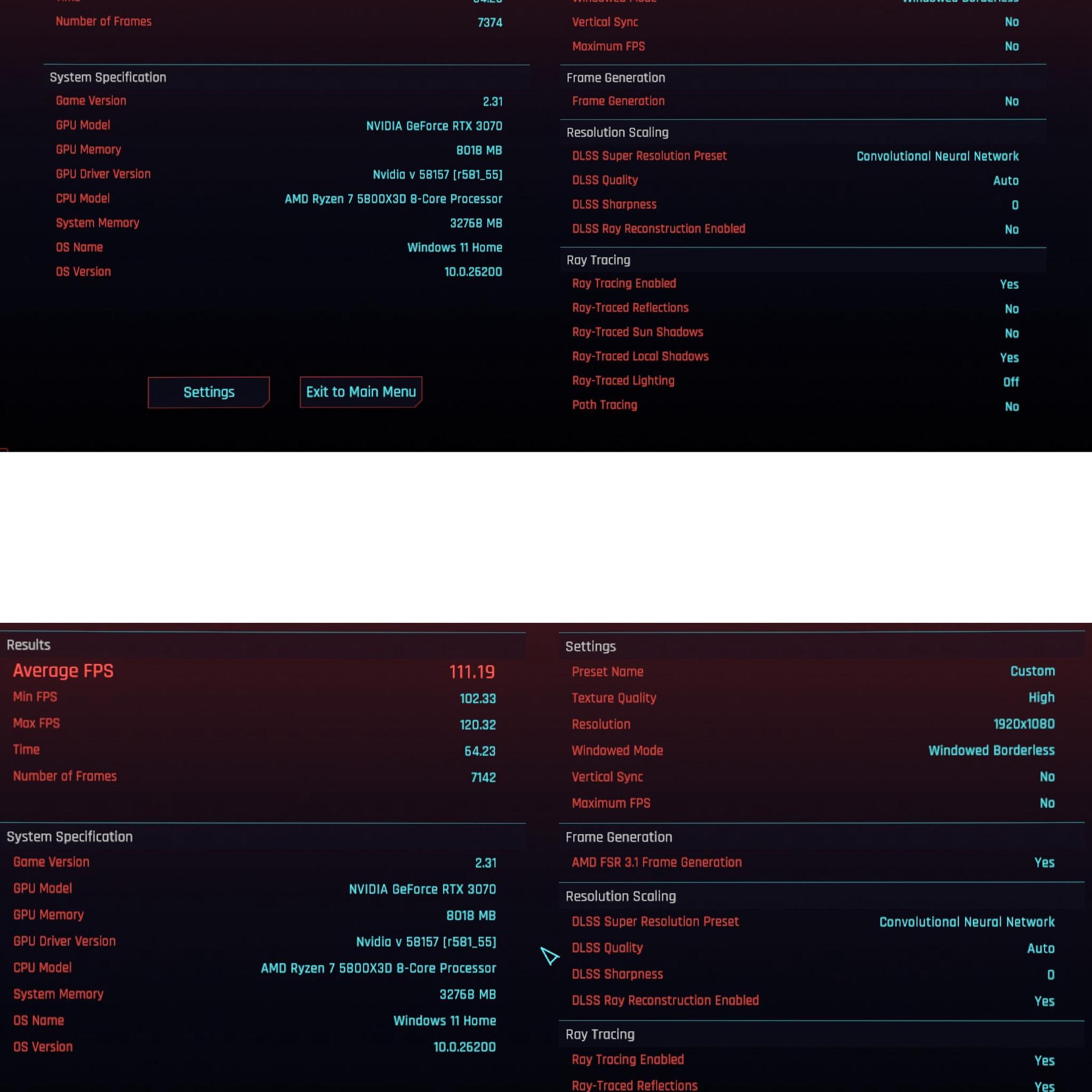 Smooth 1440p / High-FPS Beast | Ryzen 5800X3D + RTX 3070 | 32 GB RAM | 1TB SSD