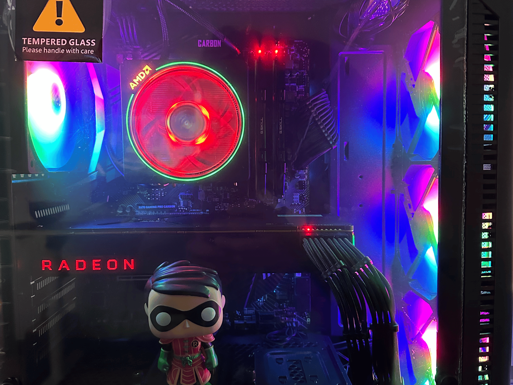 Robin DC || Gaming PC- Ryzen 2700X 8Cores/16 Threads-RX Vega 64 8GB HBM2-16GB DDR4 RAM-1TB WD  SSD