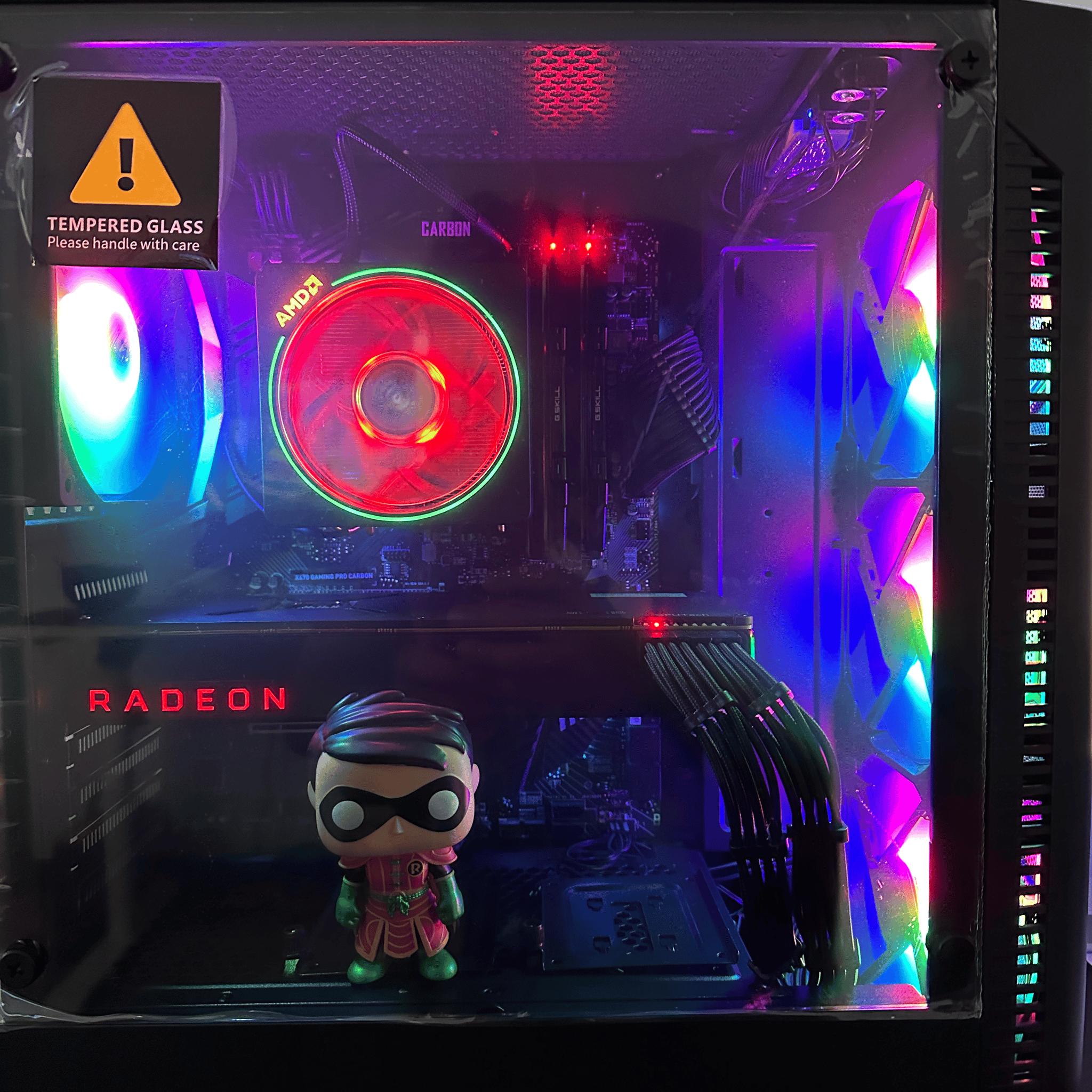 Robin DC || Gaming PC- Ryzen 2700X 8Cores/16 Threads-RX Vega 64 8GB HBM2-16GB DDR4 RAM-1TB WD  SSD