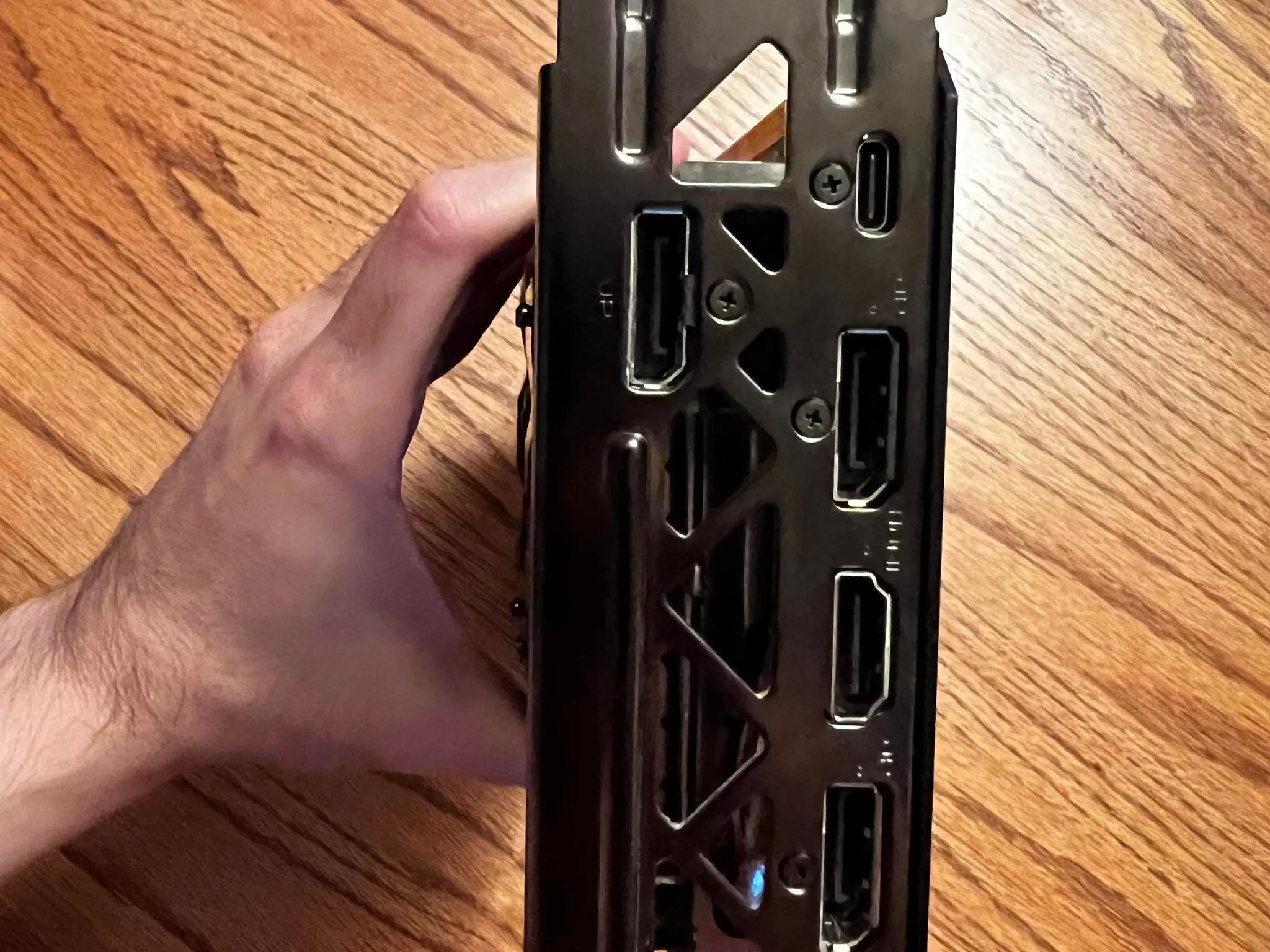 EVGA GeForce RTX 2080 GB Black  w/ Original Box - Works GREAT but LED Strip no-longer turns on! 