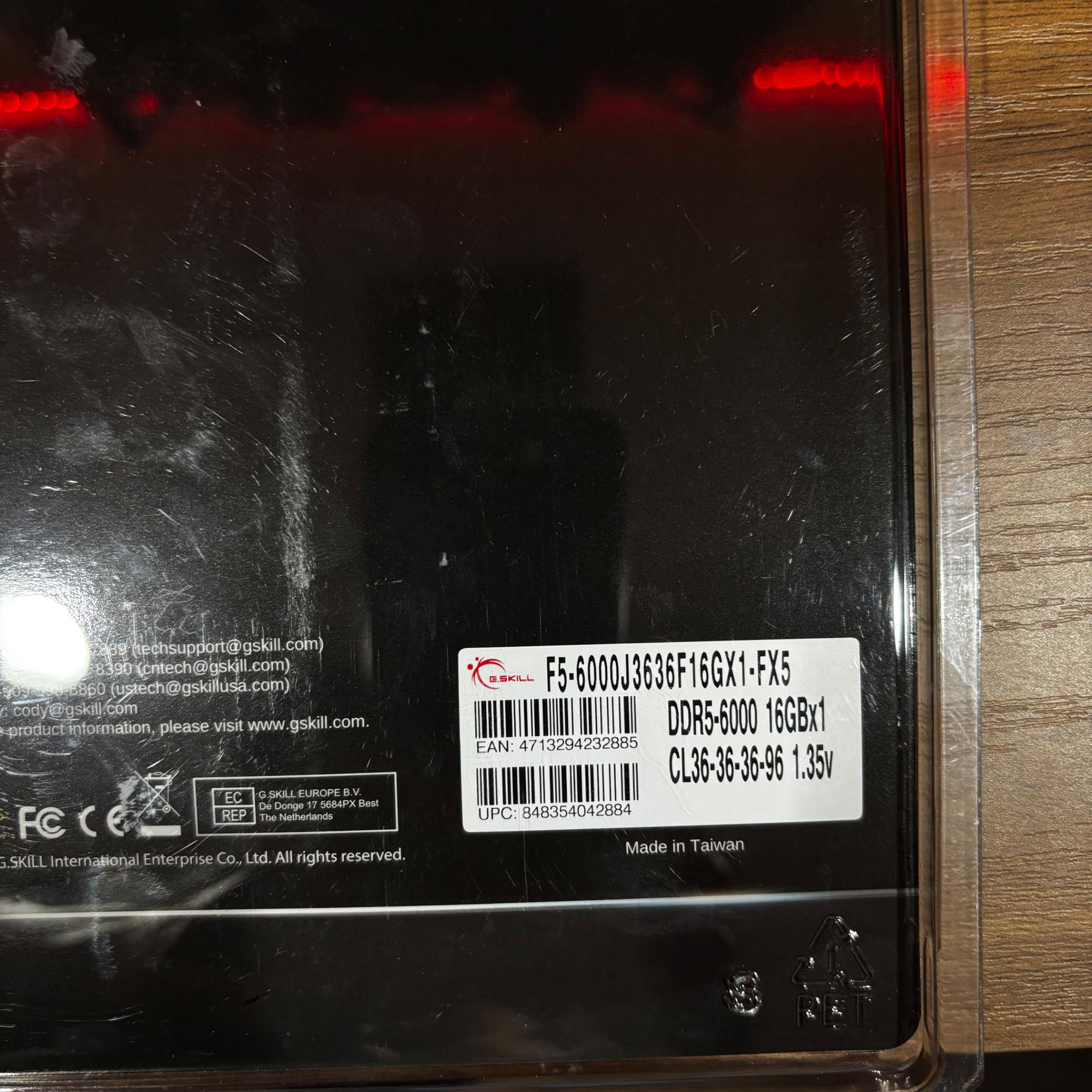 16GB DDR5 6000mhz
