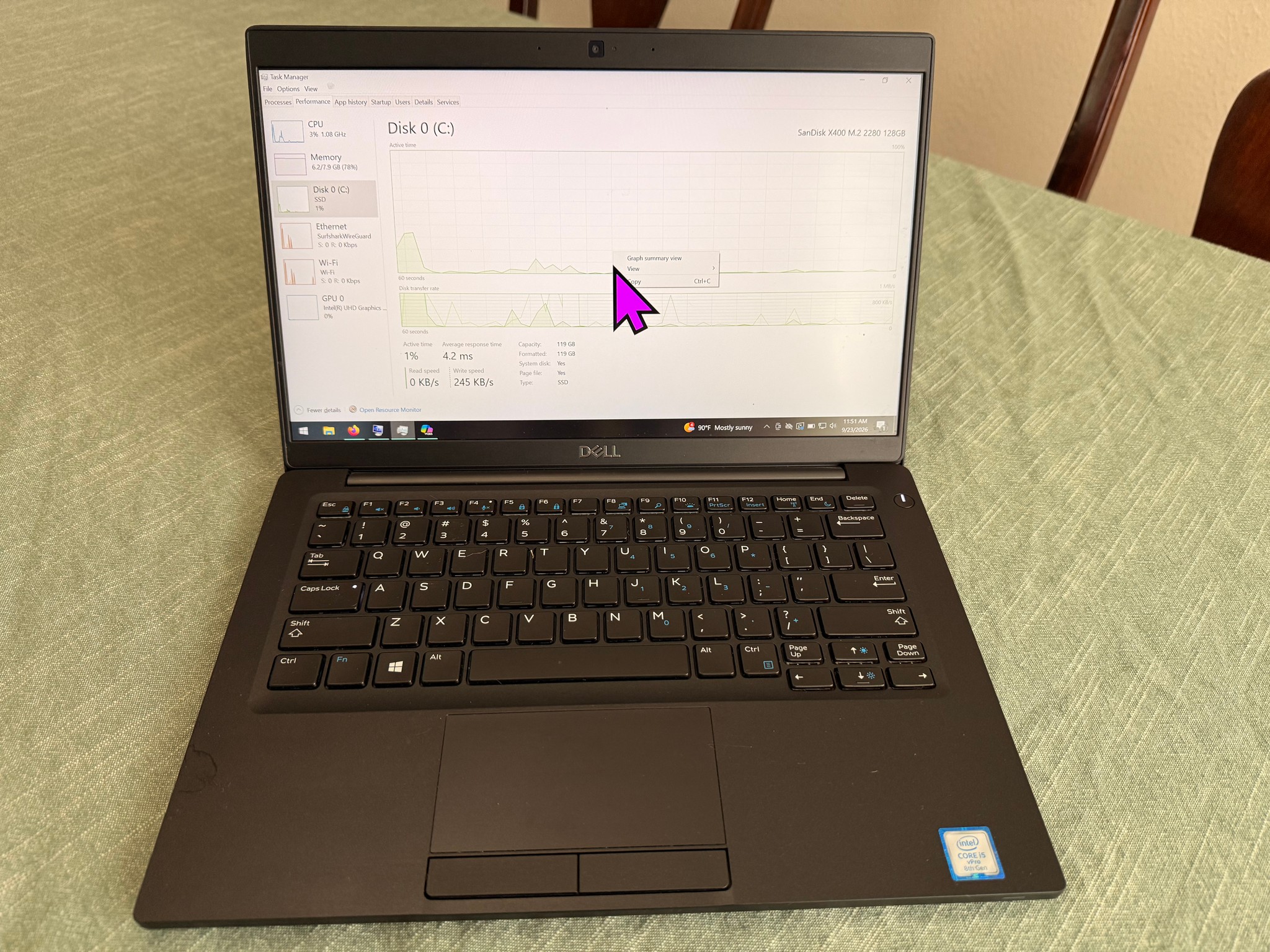 Like NEW Dell Latitude 7390 Notebook 8GB Ram Used, Like-New Dell Business Laptop