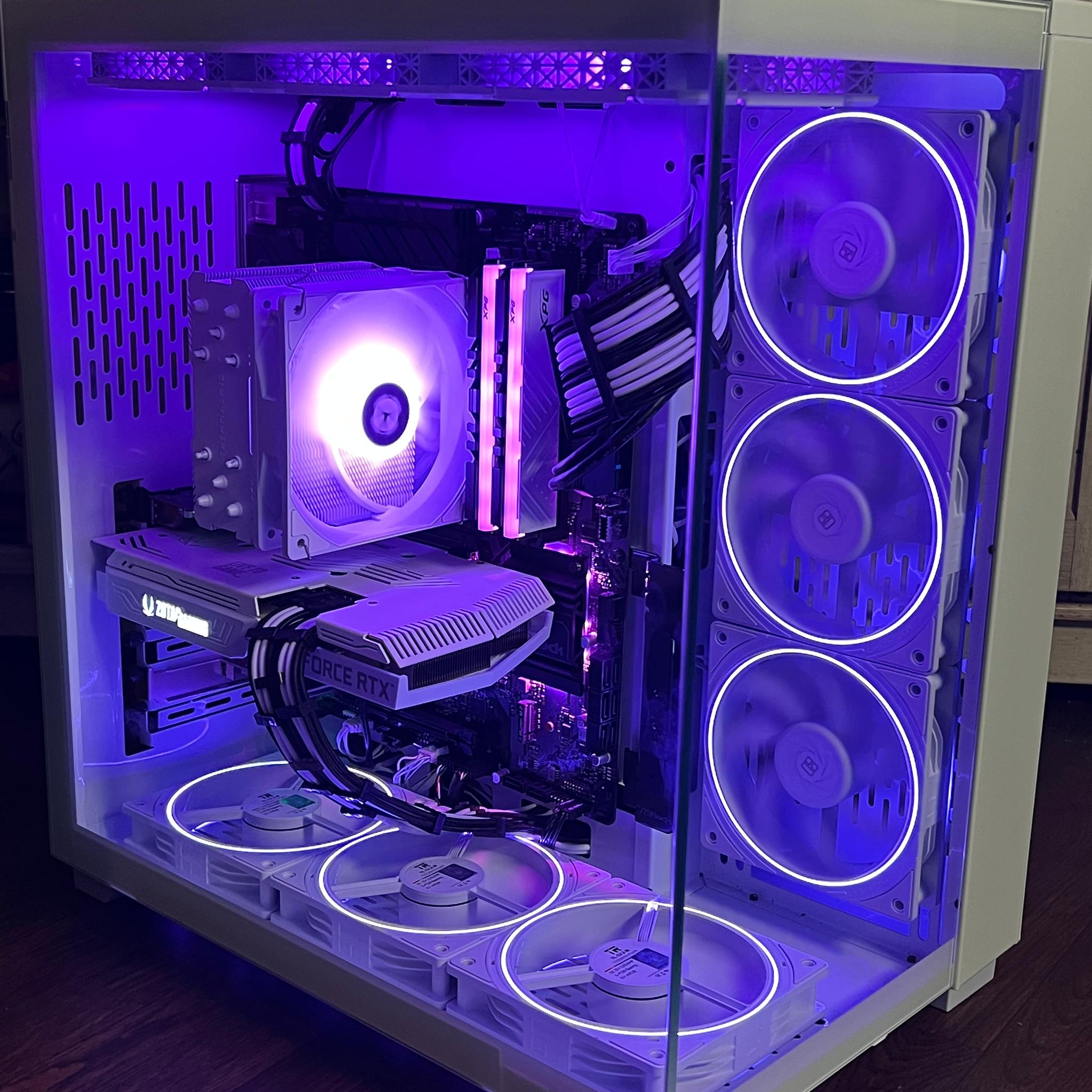 (ARTIC ICE) 1440p content creation pc with a fast 10 core I5 12600kf and 3060 12g Black friday deal