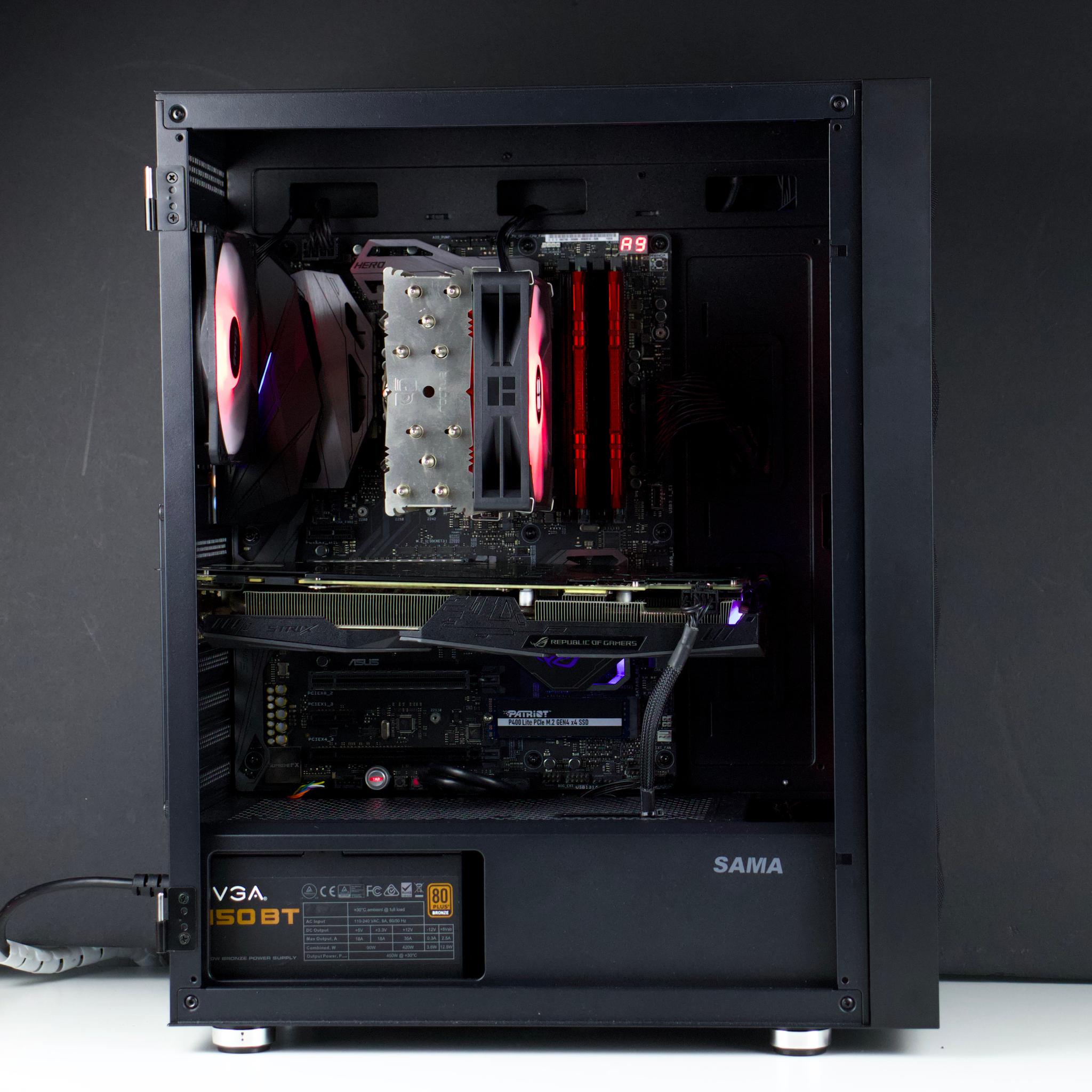 🔥Budget Gaming PC - Intel i7, GTX 1070, 16GB DDR4, 500GB SSD, WiFi - RGB🔥