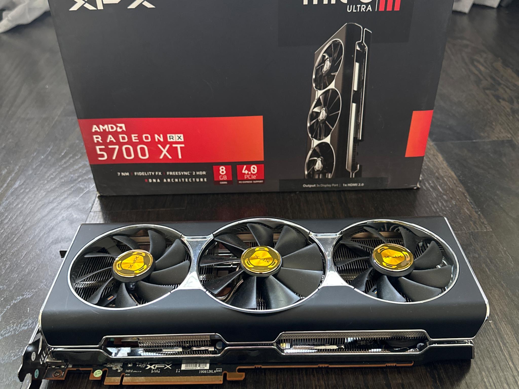 AMD Radeon 5700XT XFX Ultra Series