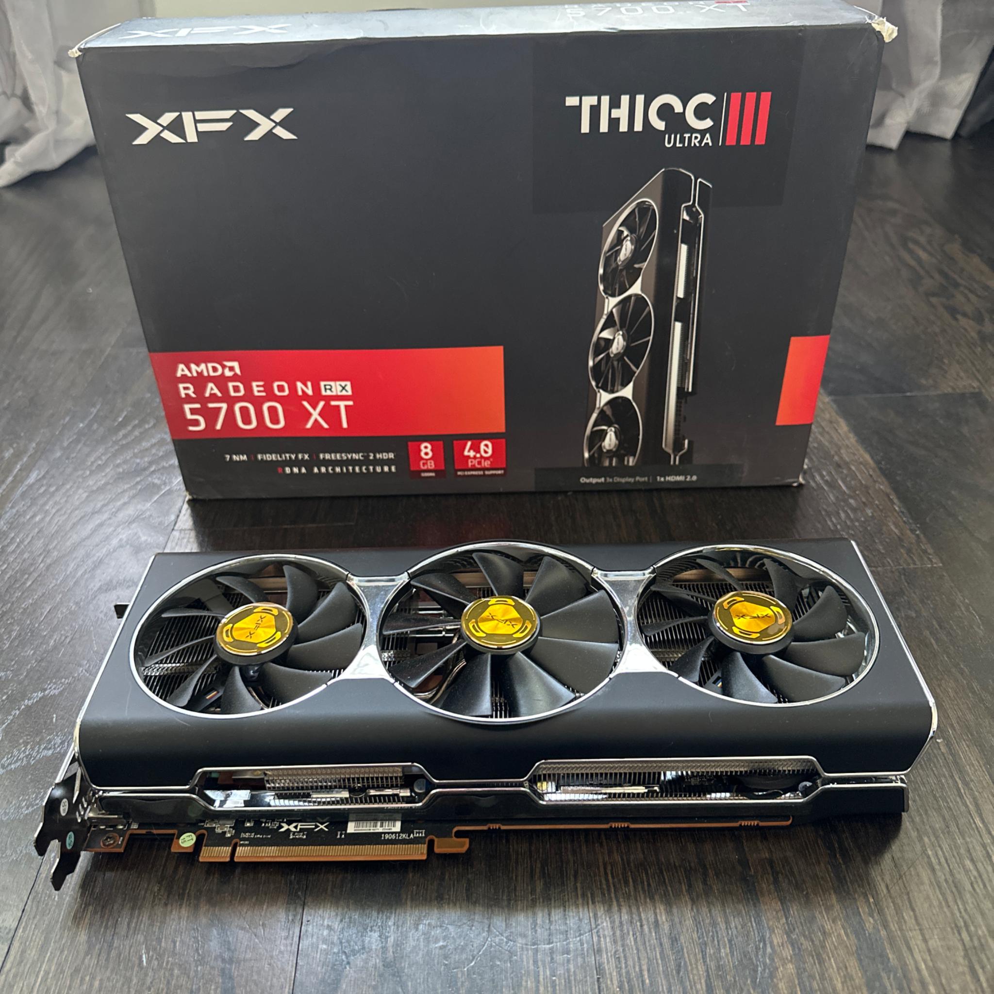AMD Radeon 5700XT XFX Ultra Series