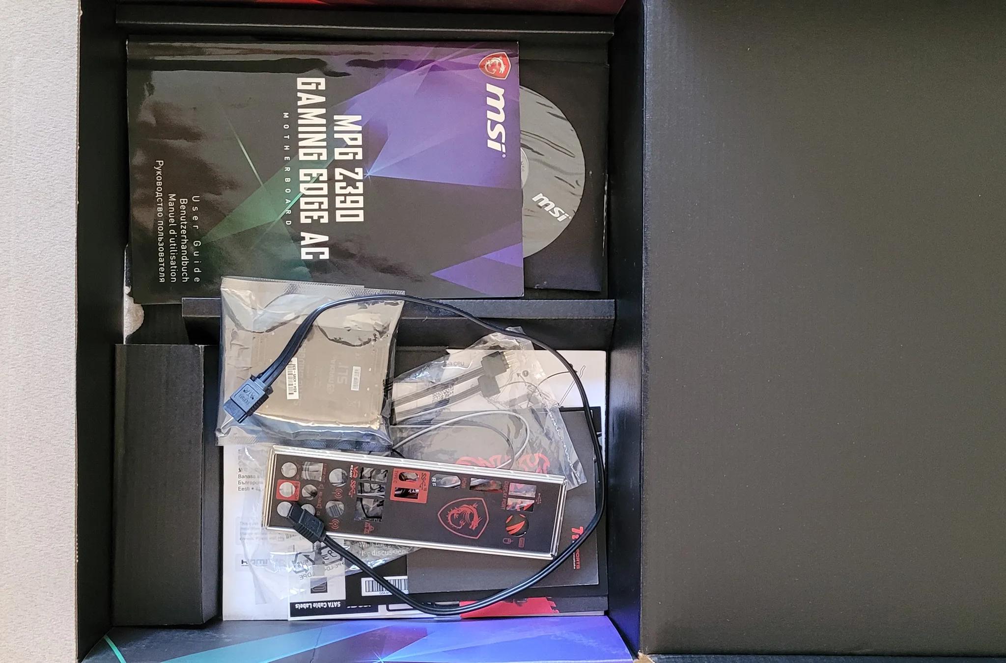 MSI MPG Z390 Gaming Edge AC ATX LGA1151 Motherboard