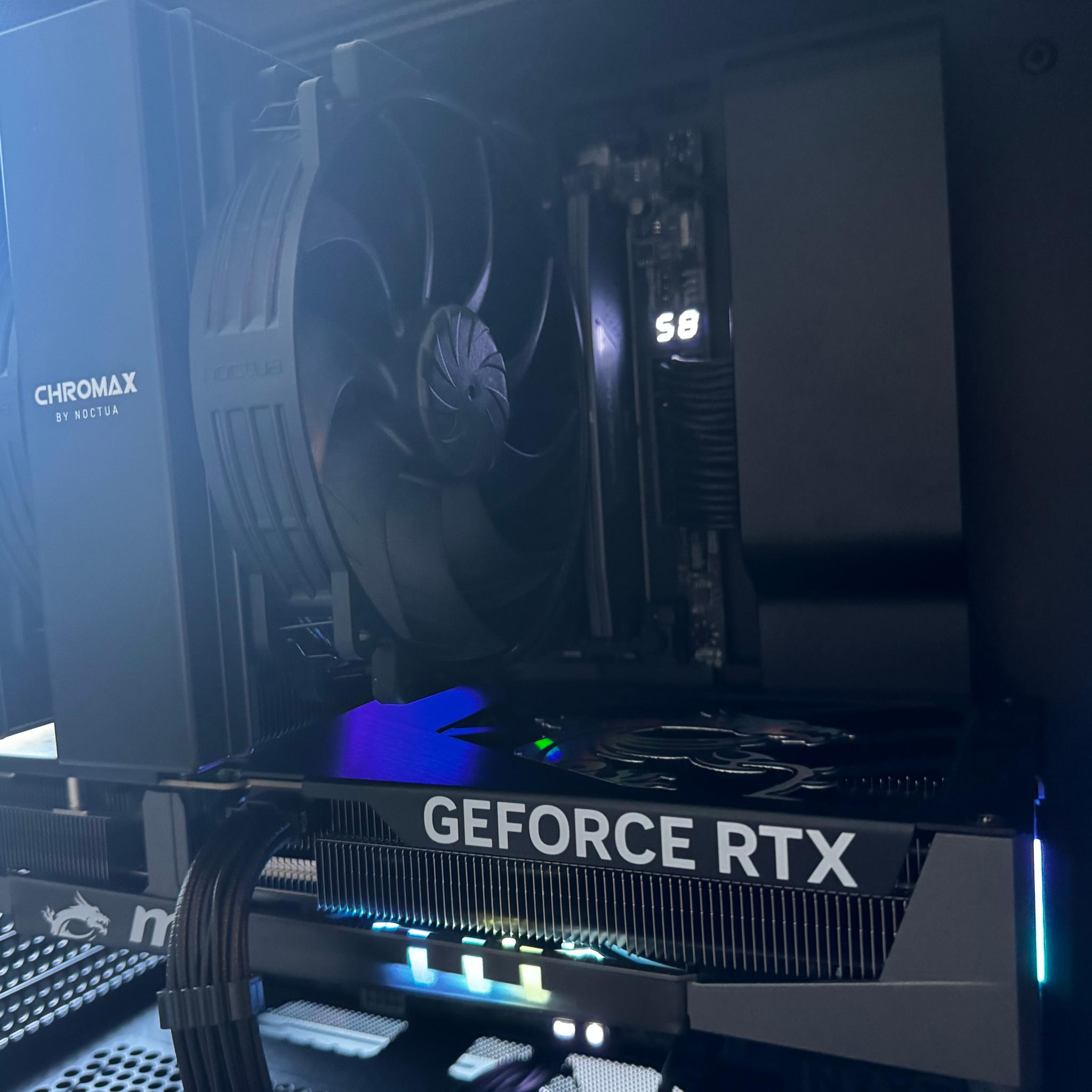 GeForce RTX 5070 Ti Custom Gaming PC - Ryzen 7 9700X