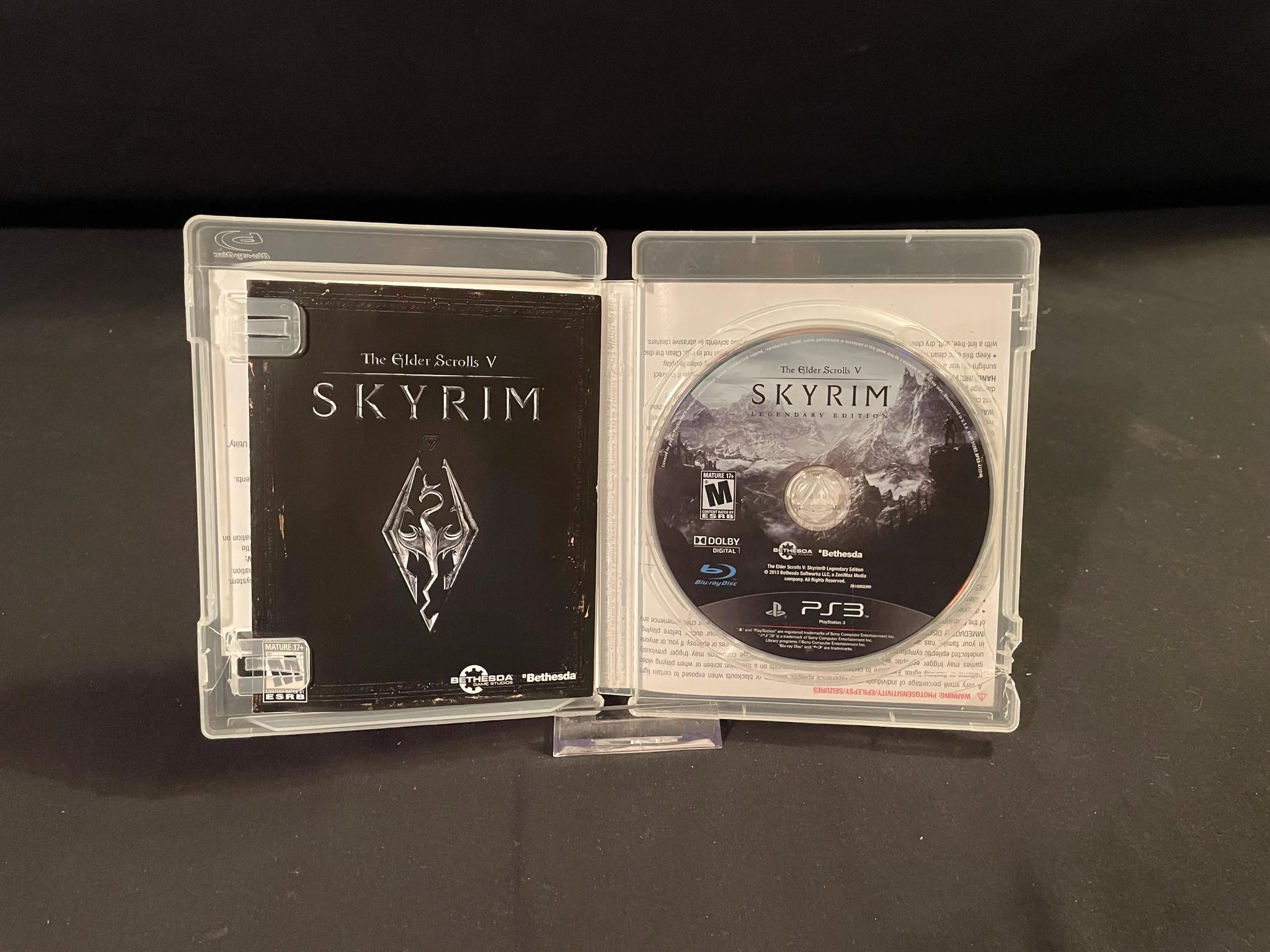 skyrim legendary edition greatest hits ps3