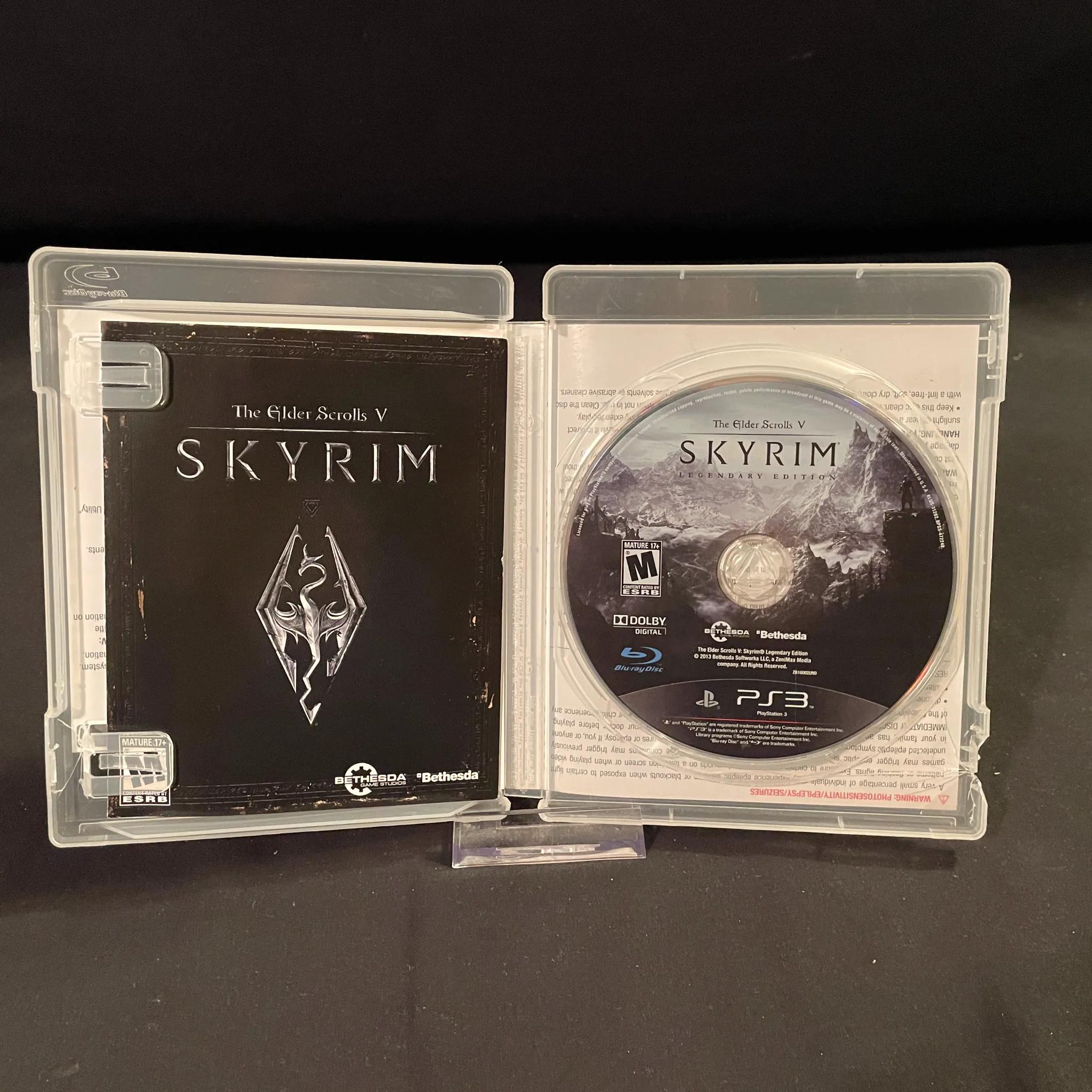 skyrim legendary edition greatest hits ps3