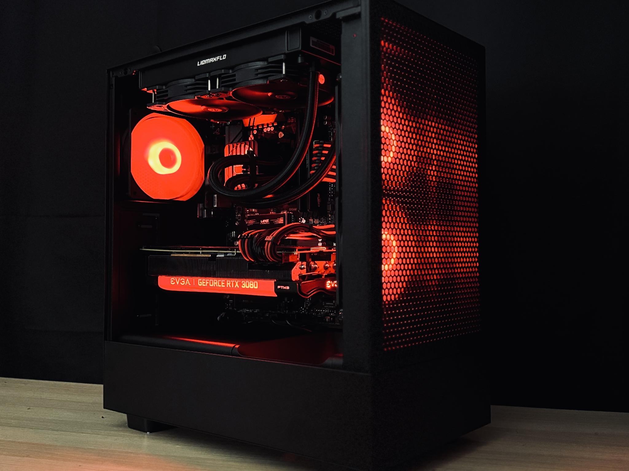 🐦‍🔥SCORCH | 1440p Gaming PC: NVIDIA RTX 3080, Ryzen 7 5800x, 32GB RAM, 1TB M.2 SSD, WIFI