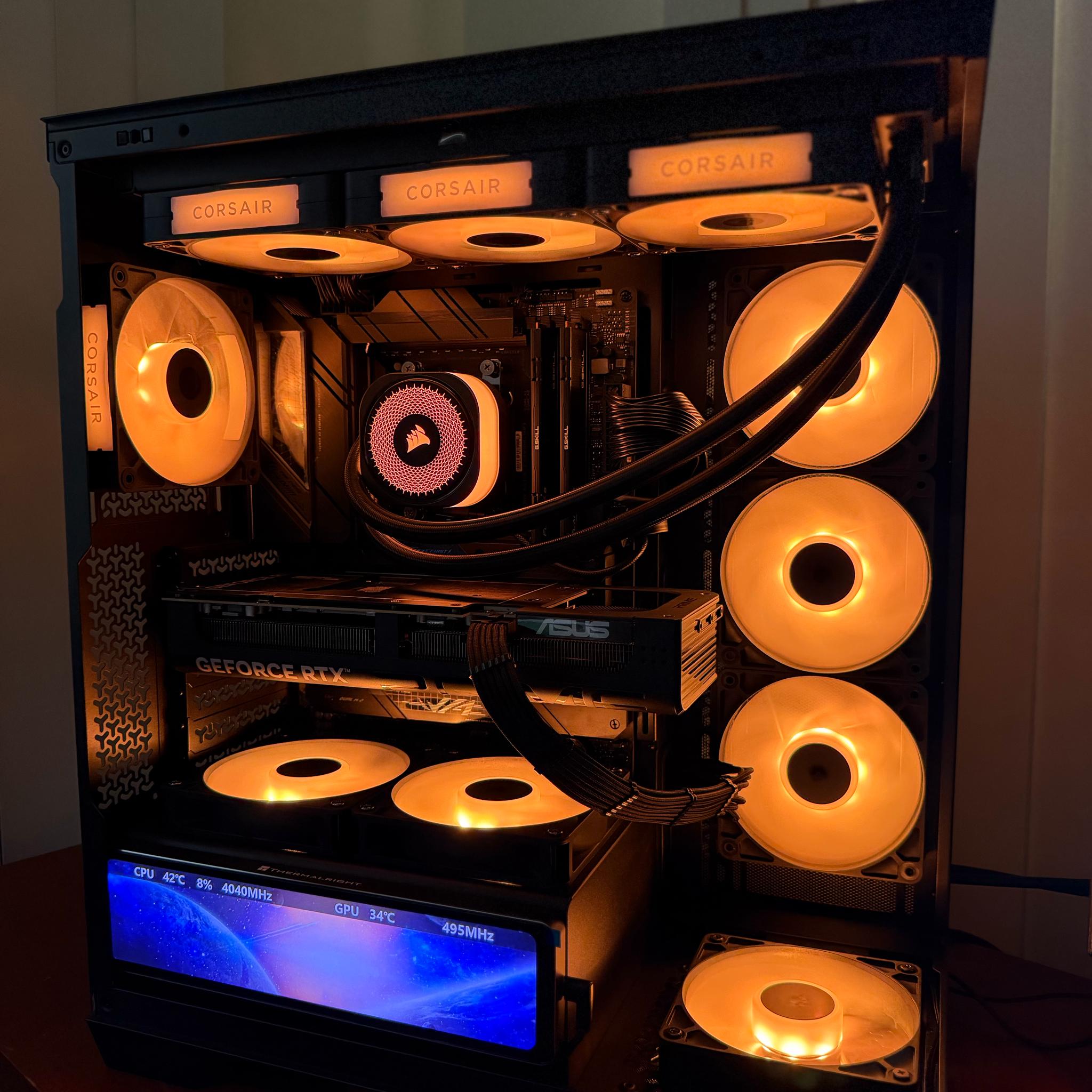 "Event Horizon" Ryzen 7 7800X3D, RTX 5070 Ti 16GB, 32GB DDR5-6000, 2TB Gen4 NVMe, 11.3" LCD Display