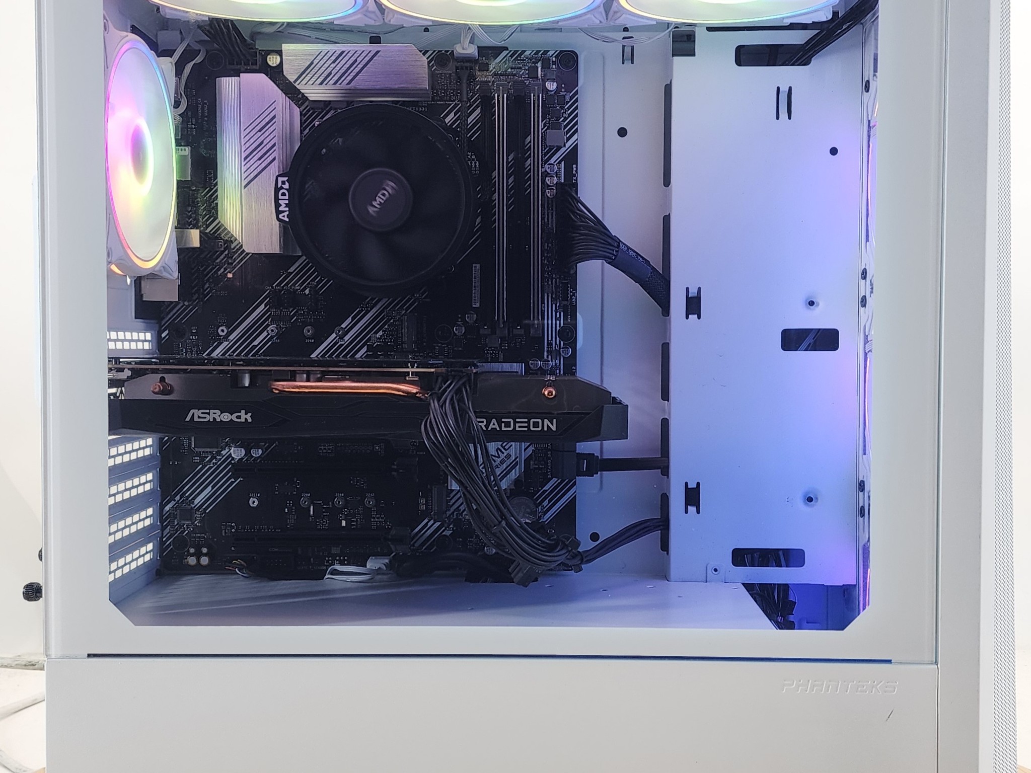 Gaming PC Ryzen 5 5500 16GB RAM 1TB SSD RX 7600 8GB Win11 Computer