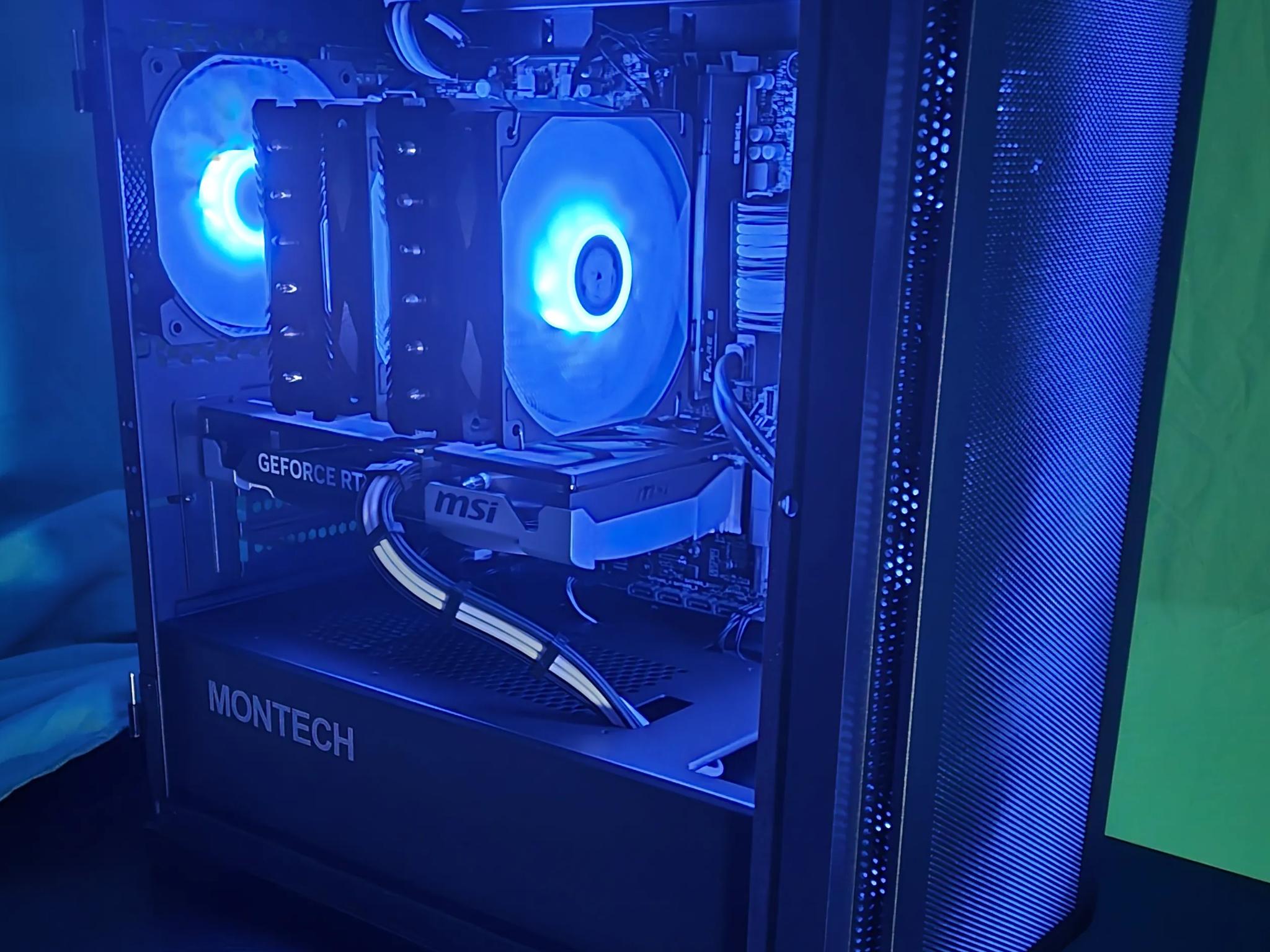 Gaming PC - Ryzen 5 9600X - RTX 5060 Ti 16GB - 32GB DDR5 6000MHz - BeZ Tech Custom