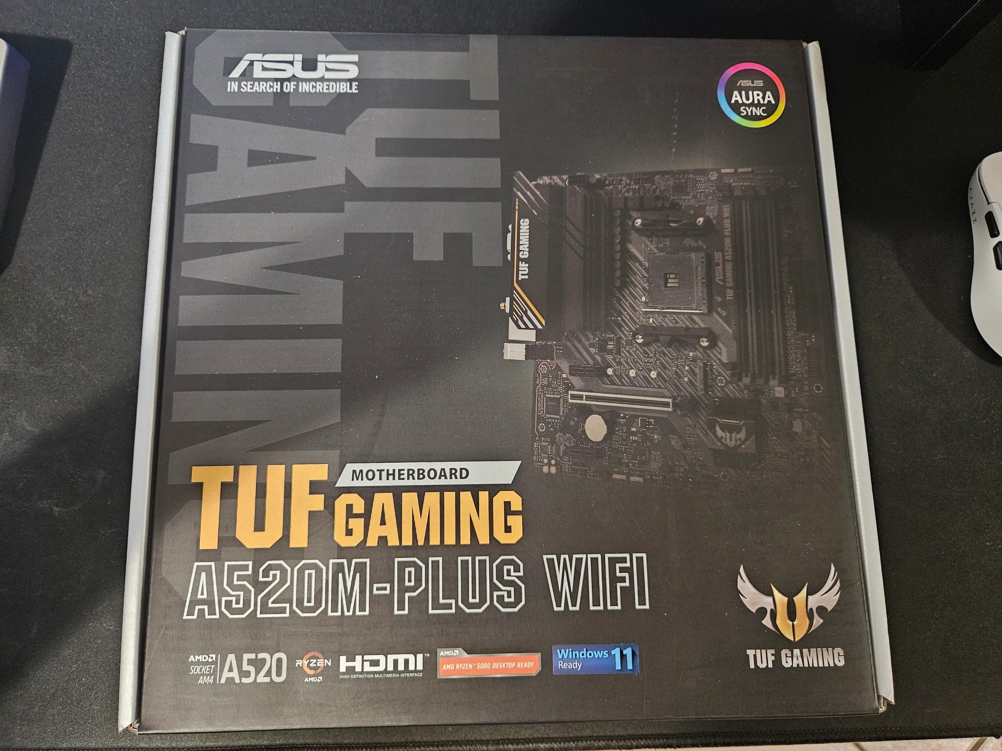 Ryzen 7 5700x, Vengeance LPX 16GB (2x8GB), ASUS A520M-Plus Wi-Fi | No Retention Frame Or Screws