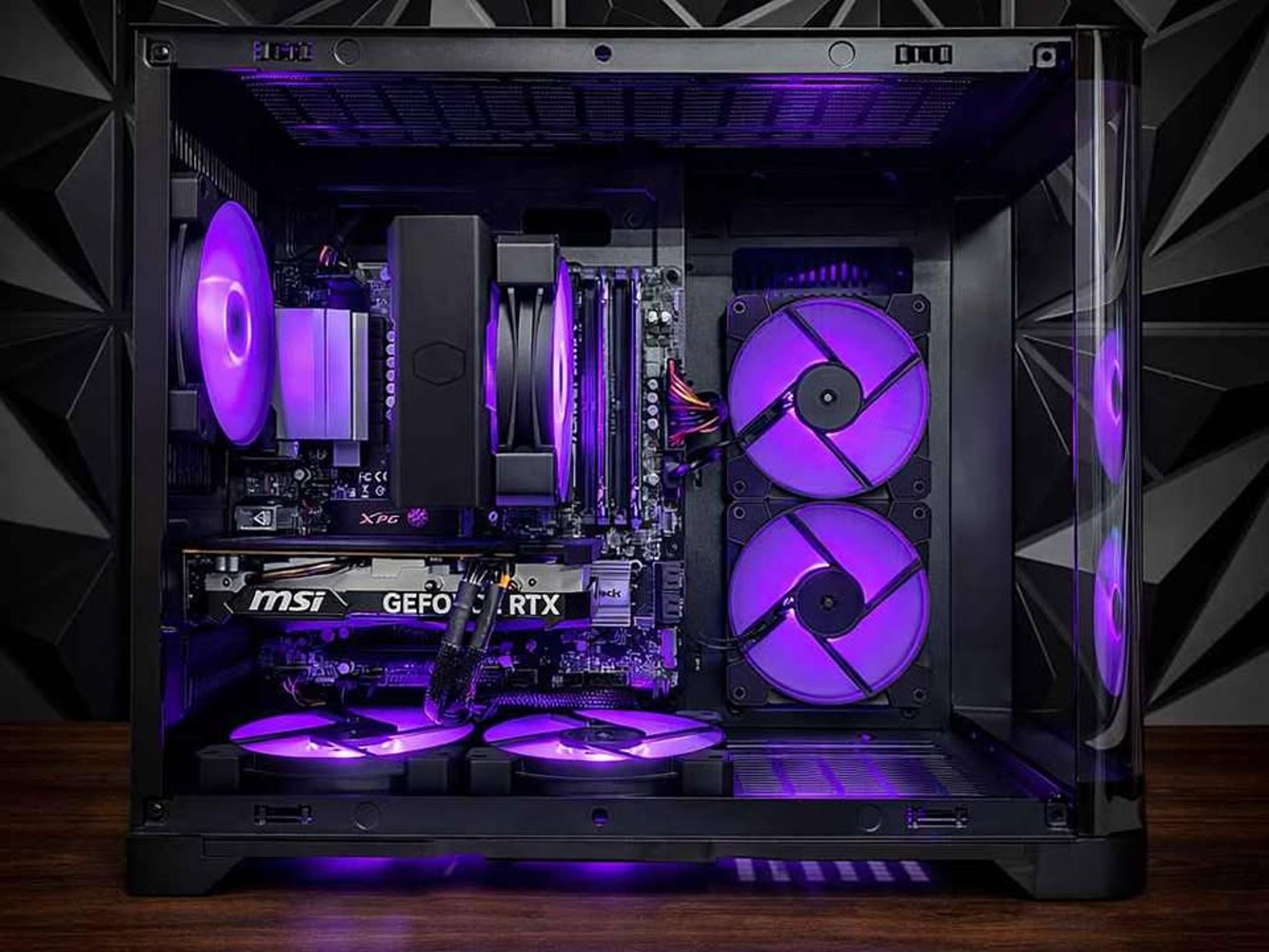 Curved Glass MATX - RTX 4060 Gaming PC | Ryzen 5 3500 | 16GB RAM | 512GB NVMe