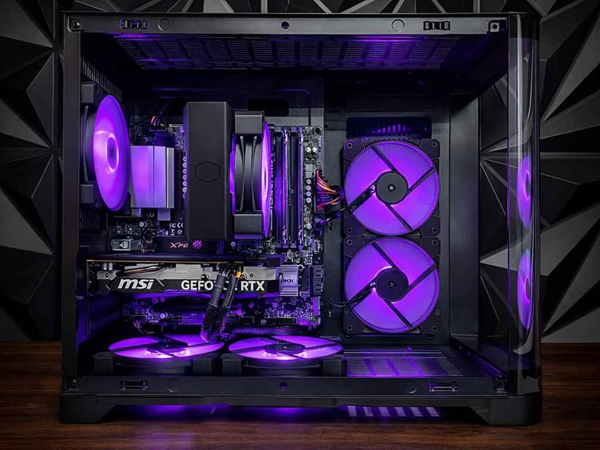 Curved Glass MATX - RTX 4060 Gaming PC | Ryzen 5 3500 | 16GB RAM | 512GB NVMe