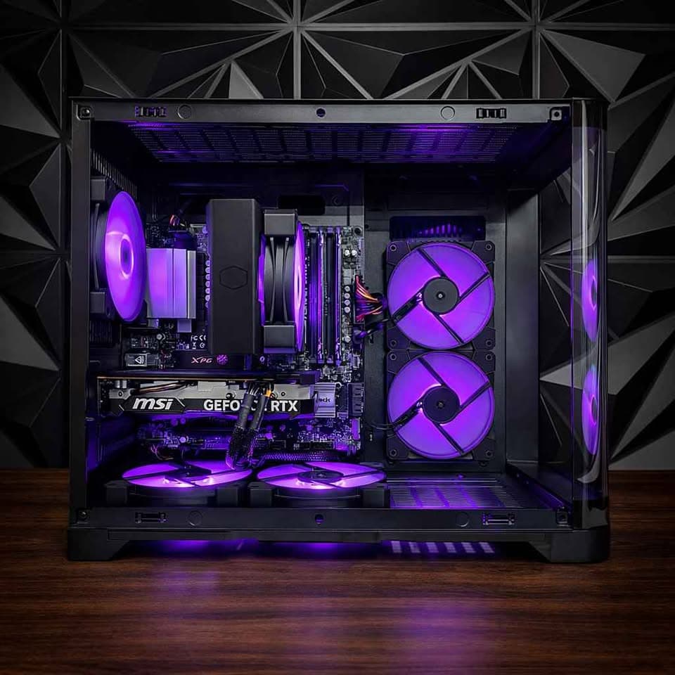 Curved Glass MATX - RTX 4060 Gaming PC | Ryzen 5 3500 | 16GB RAM | 512GB NVMe