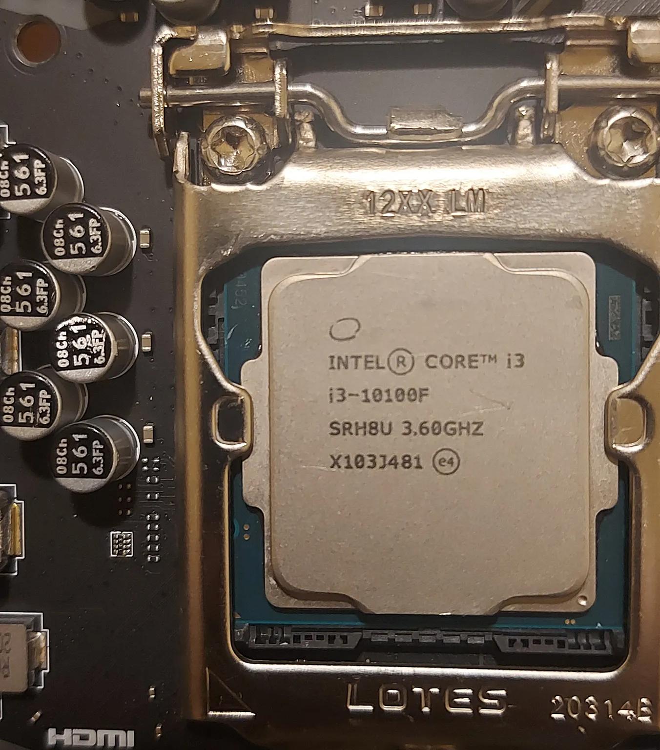 I3 10100f with mobo