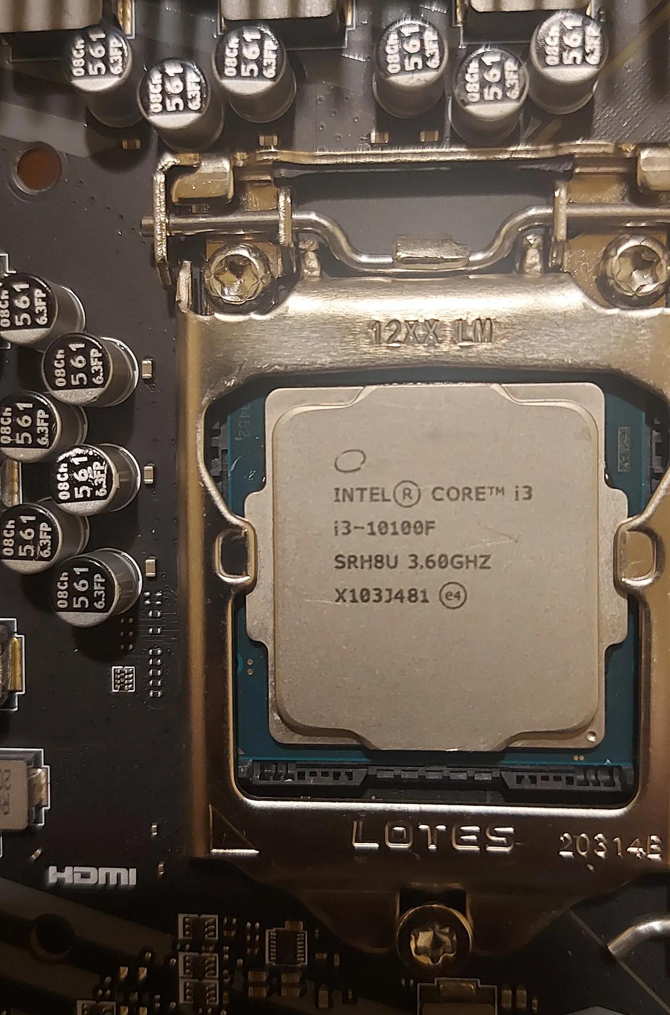 I3 10100f with mobo