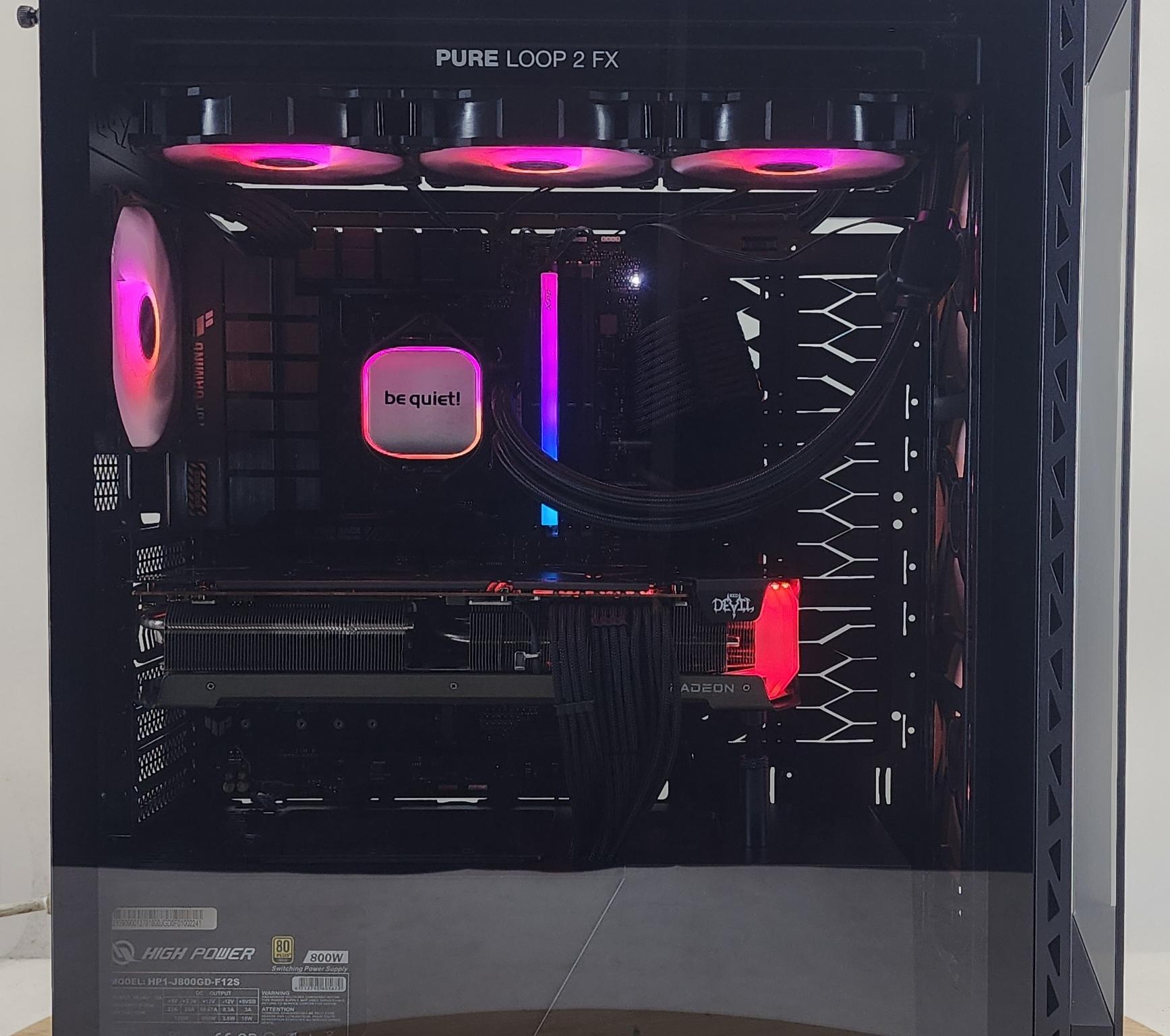 Gaming PC Ryzen 7 7800X3D 16GB RAM 1TB SSD RX 6900 XT 16GB Windows 11 Computer