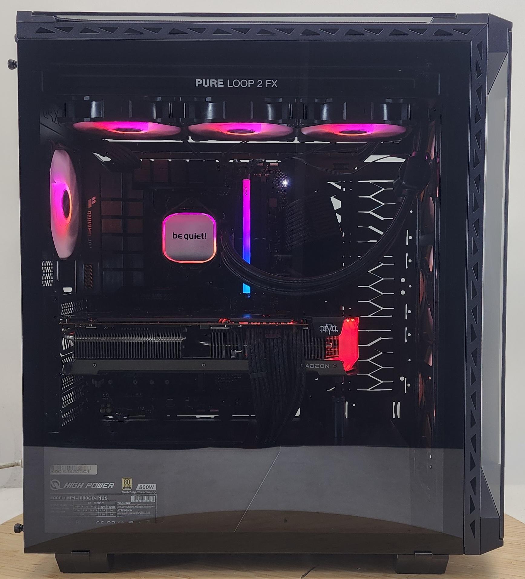 Gaming PC Ryzen 7 7800X3D 16GB RAM 1TB SSD RX 6900 XT 16GB Windows 11 Computer